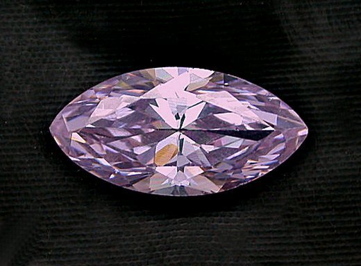 Two 15x7 Marquise Lavender Lilac Cubic Zirconia CZ Gem Stone Gemstone 15mm x 7mm