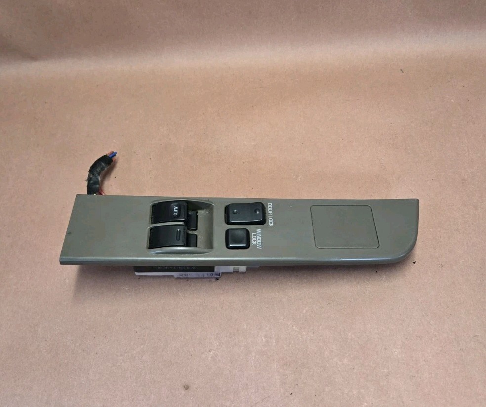 96-00 Toyota Tacoma Master Power Window Switch Brown Driver LH Button OEM 96-00 Toyota Tacoma Master Power Window Switch Brown Driver LH Button OEM