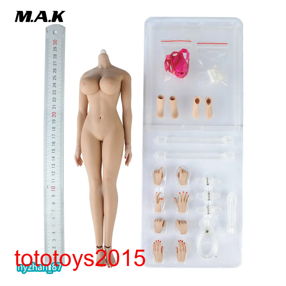 US 1/6 JIAOU DOLL JOQ-10E Big Bust Flexible Muscle Female Figure Body Model Toy US 1/6 JIAOU DOLL JOQ-10E Big Bust Flexible Muscle Female Figure Body Model Toy
