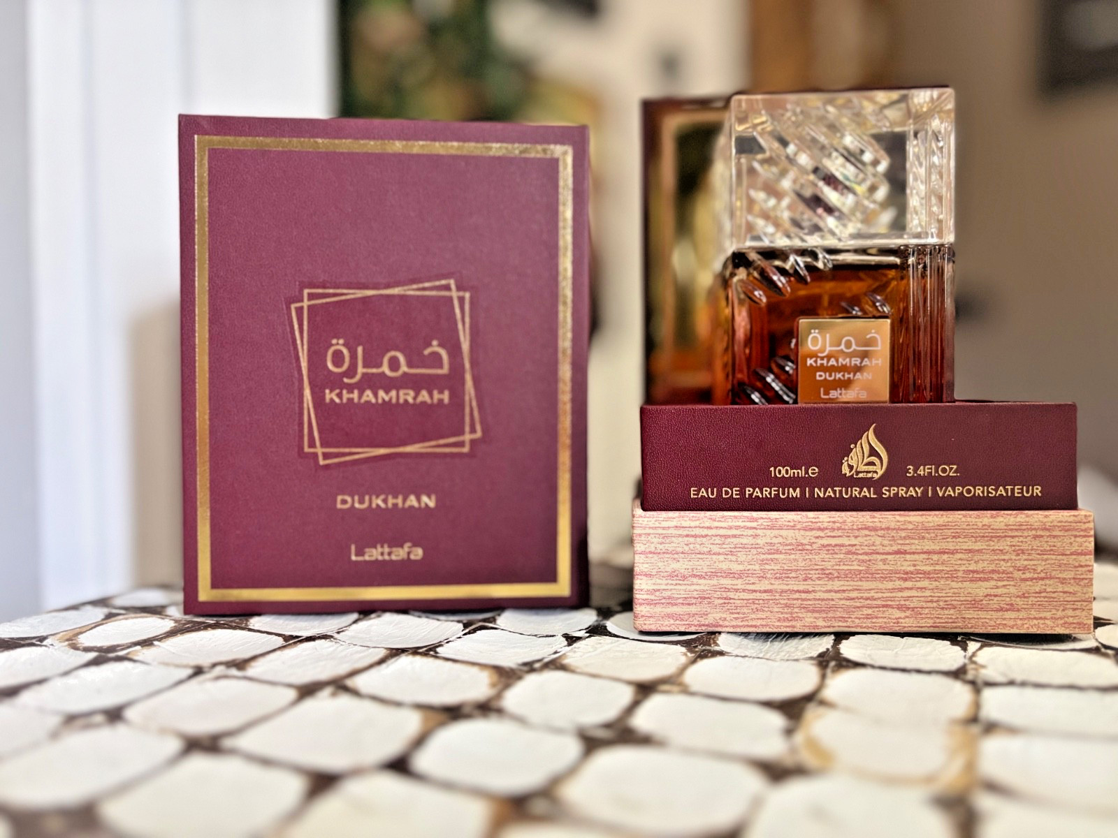 Open Box Deal - Lattafa Khamrah Dukhan/EDP/3.4 oz (Unisex)