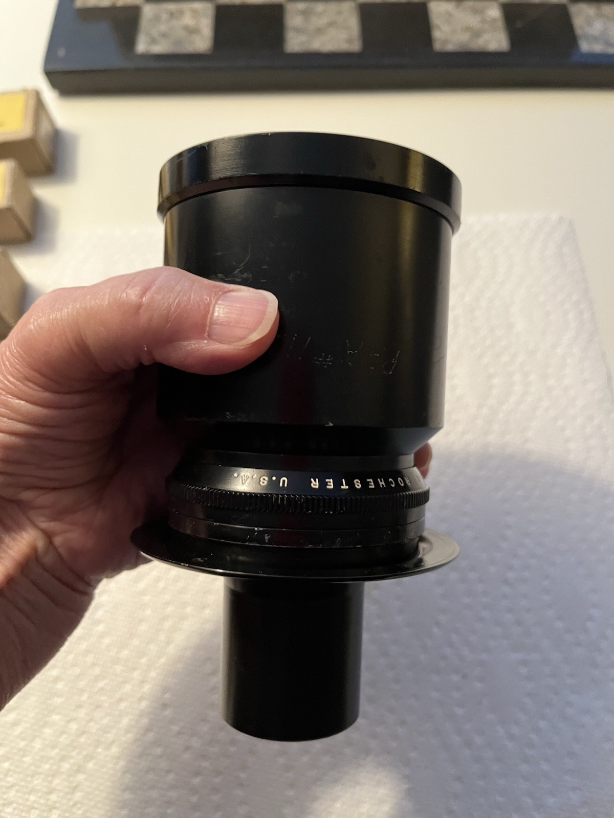 Vintage Wollensak Raptar 12 Inch f/4.5 Telephoto Lens