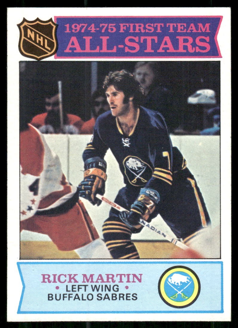 1975-76 Topps #289 Rick Martin 1975-76 Topps #289 Rick Martin