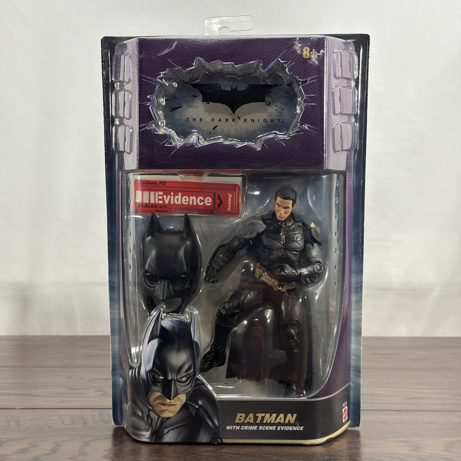 Batman unmaksed Bruce Wayne The Dark Knight 2008 DC Action Figure Mattel Batman unmaksed Bruce Wayne The Dark Knight 2008 DC Action Figure Mattel