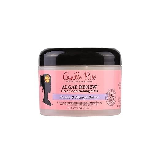Camille Rose Naturals Algae Renew Deep Conditioner for Hair Repair, 8 Oz Camille Rose Naturals Algae Renew Deep Conditioner for Hair Repair, 8 Oz