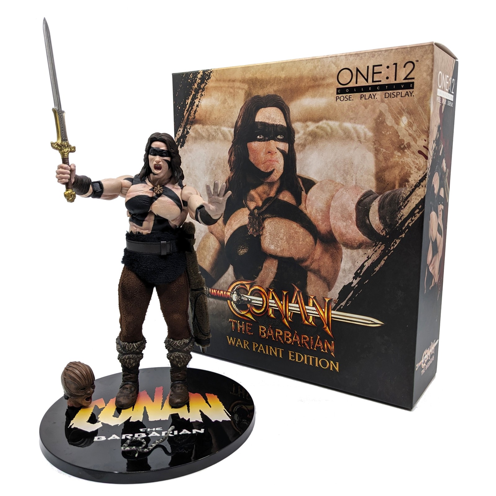 MezcoToyz One:12 Collective Conan the Barbarian 1982 War Paint Edition In Stock