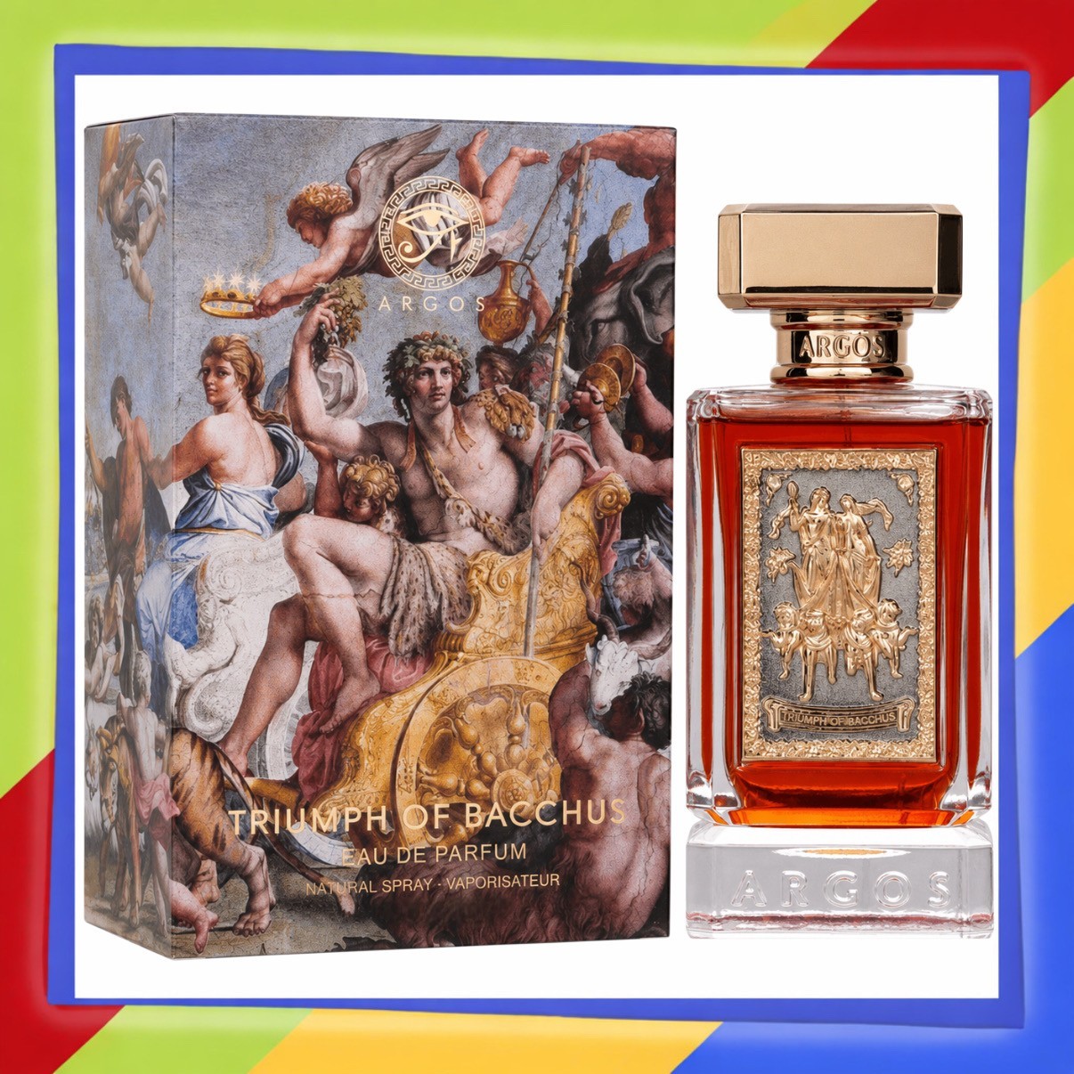 Argos - Triumph Of Bacchus - 1oz - EDP - FACTORY SEALED Argos - Triumph Of Bacchus - 1oz - EDP - FACTORY SEALED