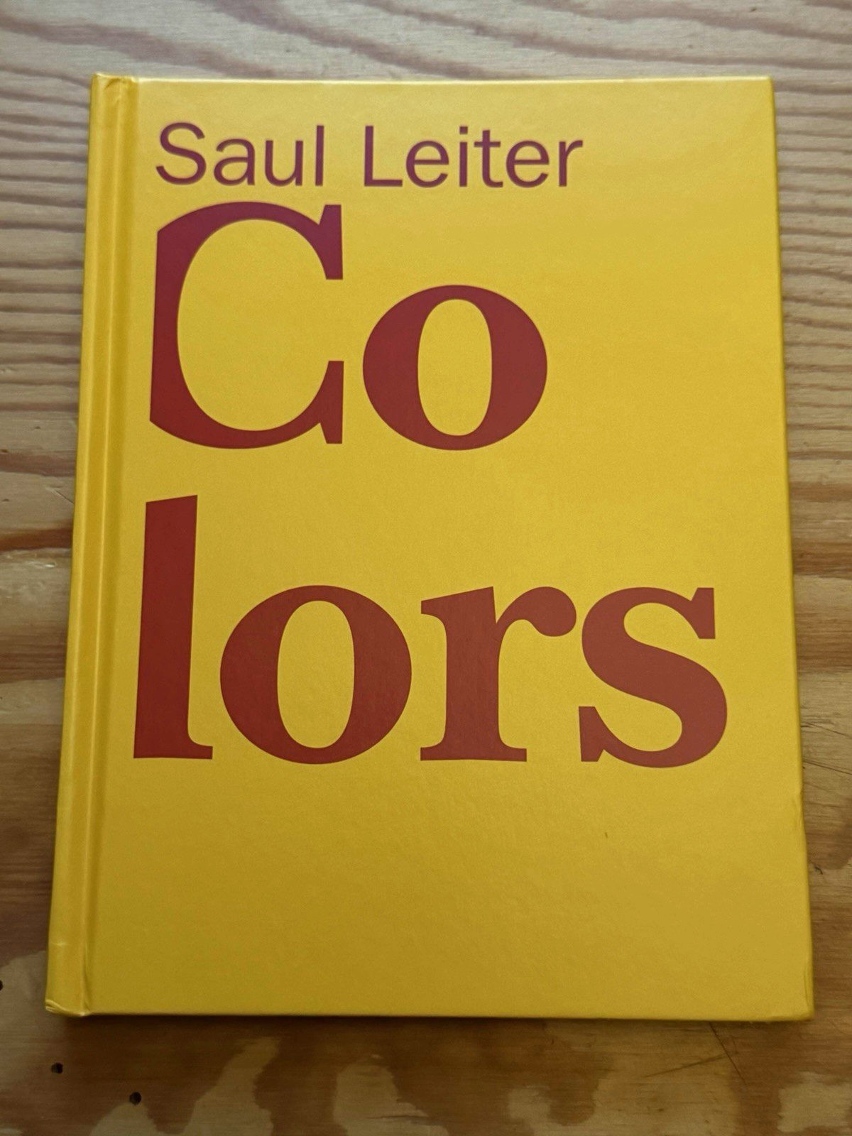 Saul Leiter, Colors - Photobook, Stourdzeyork - Hardcover, Good Saul Leiter, Colors - Photobook, Stourdzeyork - Hardcover, Good