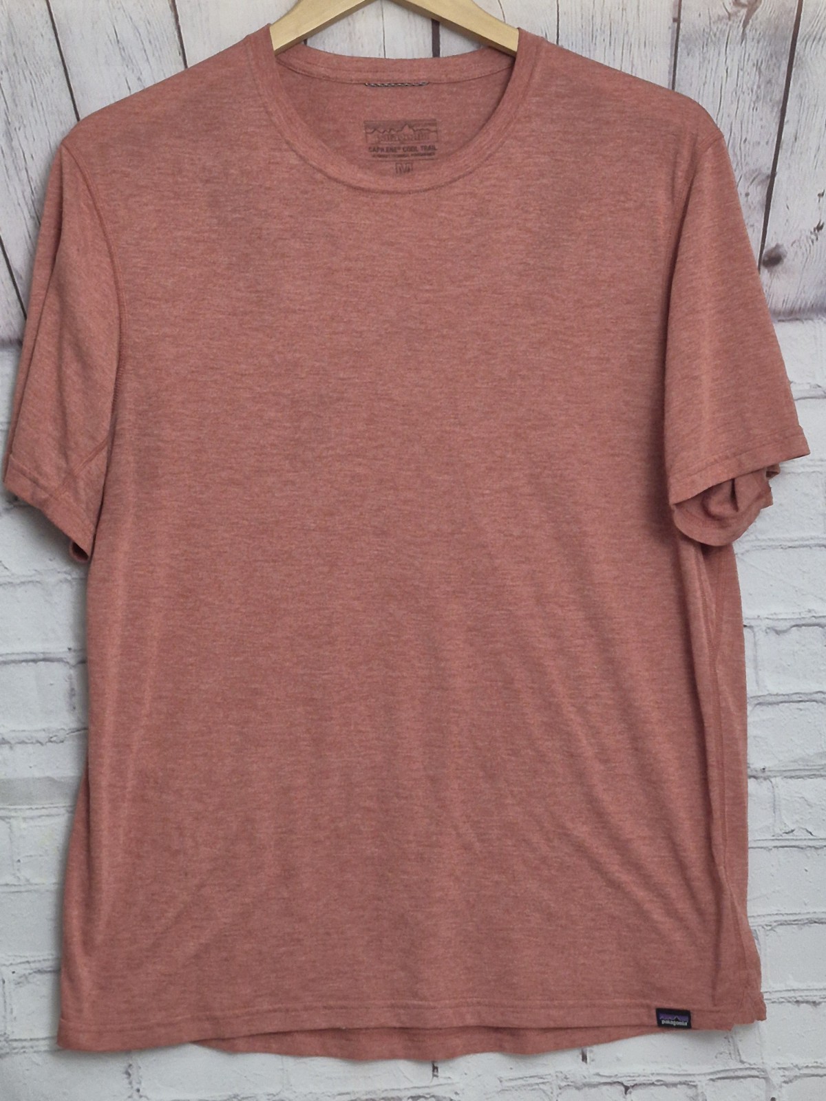 Patagonia Capilene Cool Trail Medium Ultrasoft Performance T Shirt Heathered Patagonia Capilene Cool Trail Medium Ultrasoft Performance T Shirt Heathered