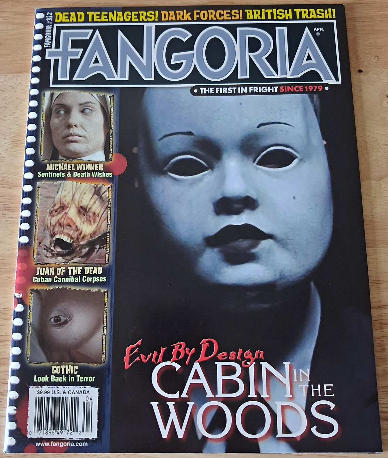 Fangoria Magazine April 2004 Issue 232 Horror & Monster Michael Winner