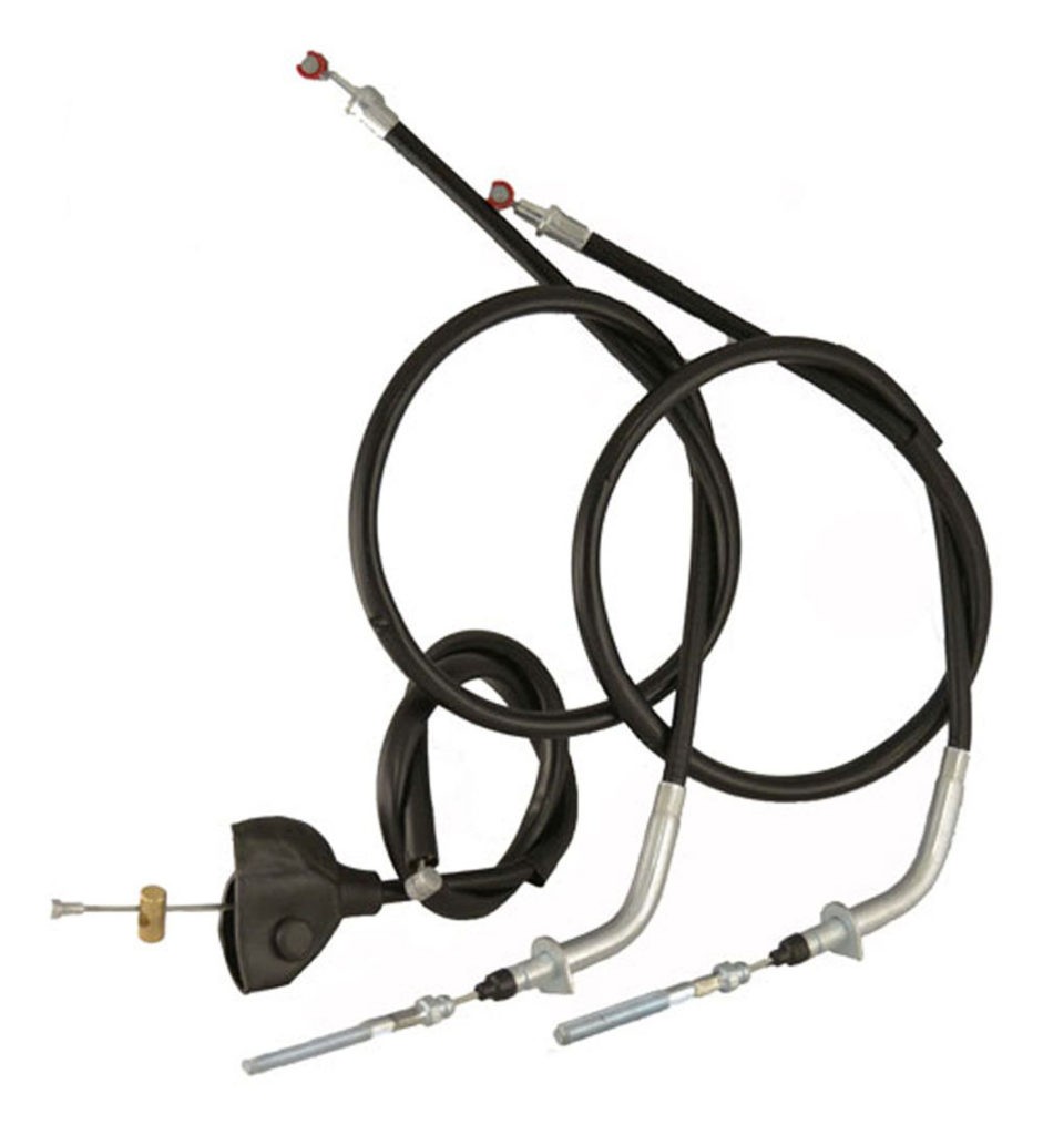 Brake Cables for Yamaha Timberwolf 250 YFB250 1993 - 1998 Upper & Lower Front