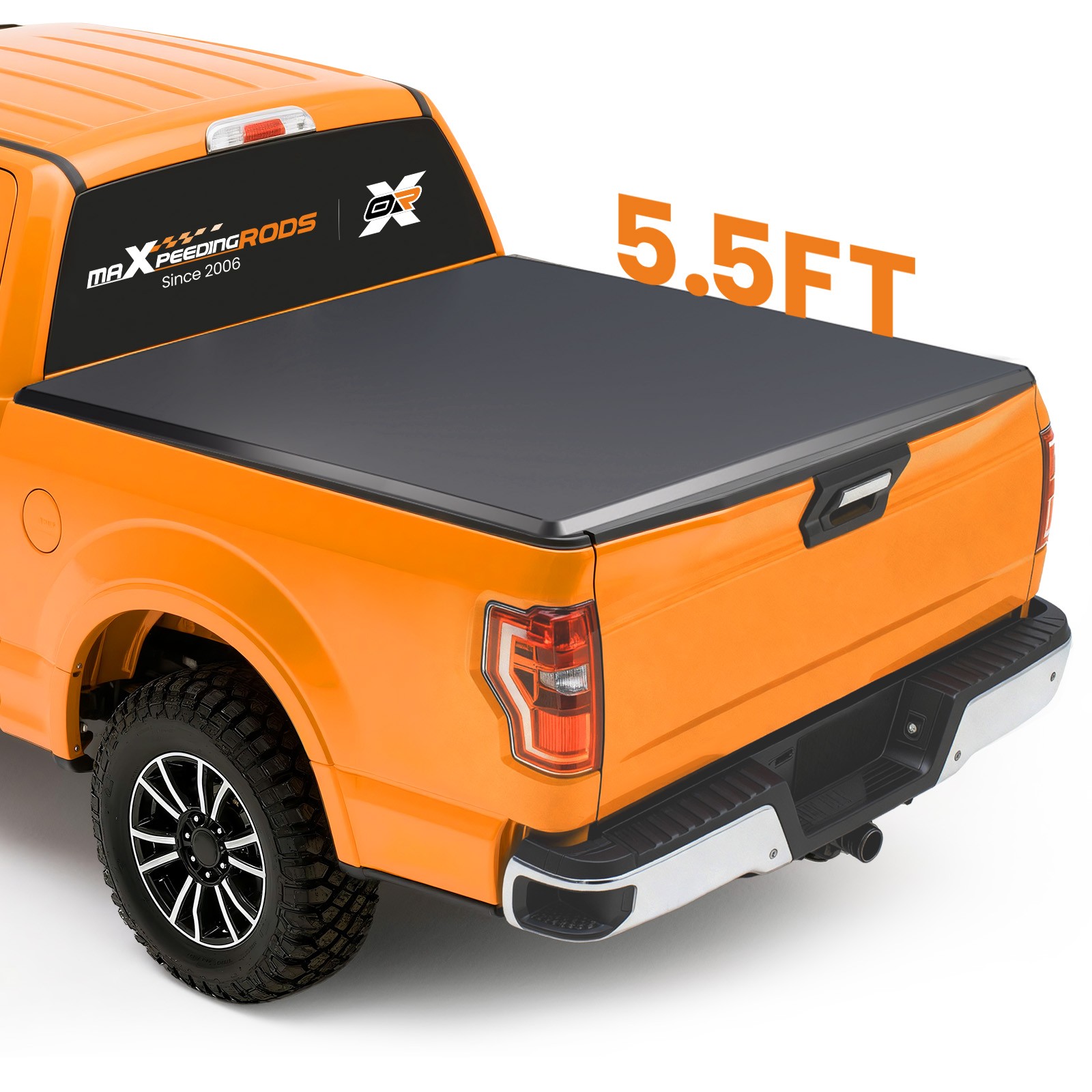 5.5ft Soft Roll-Up Tonneau Cover for Nissan Titan Extra Short Bed 2004-2015