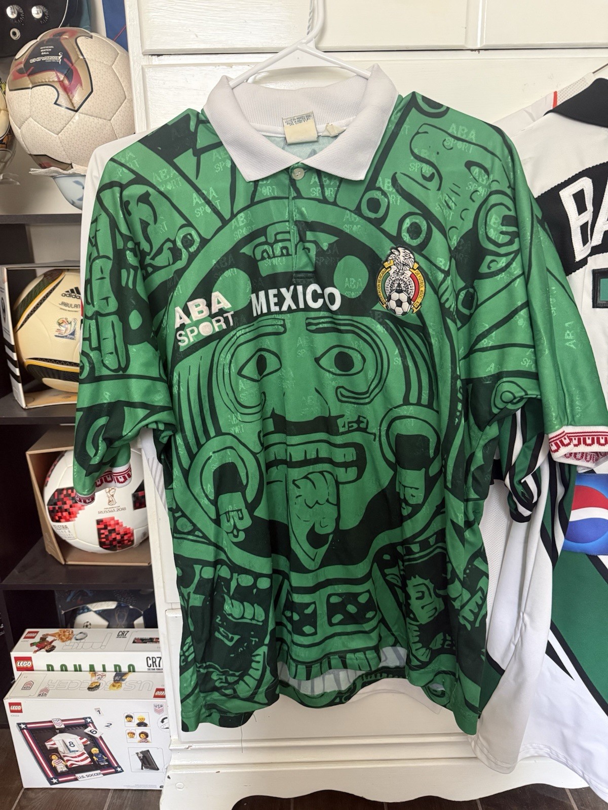 Vintage 1997 Mexico ABA Sport Original Futbol Soccer Jersey Camiseta World Cup