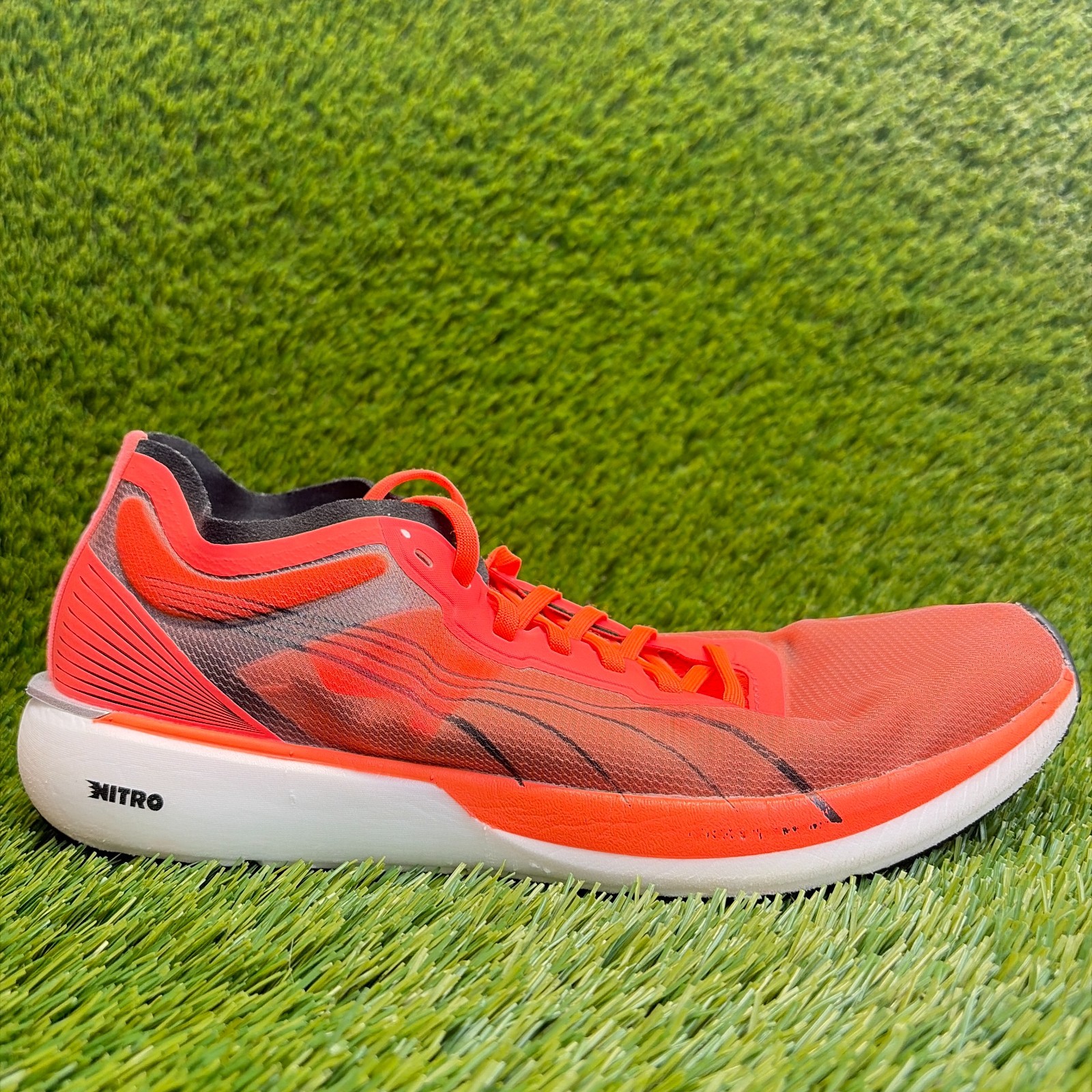 Puma Liberate Nitro Mens Size 9.5 Orange Athletic Running Walking Shoes Sneakers Puma Liberate Nitro Mens Size 9.5 Orange Athletic Running Walking Shoes Sneakers