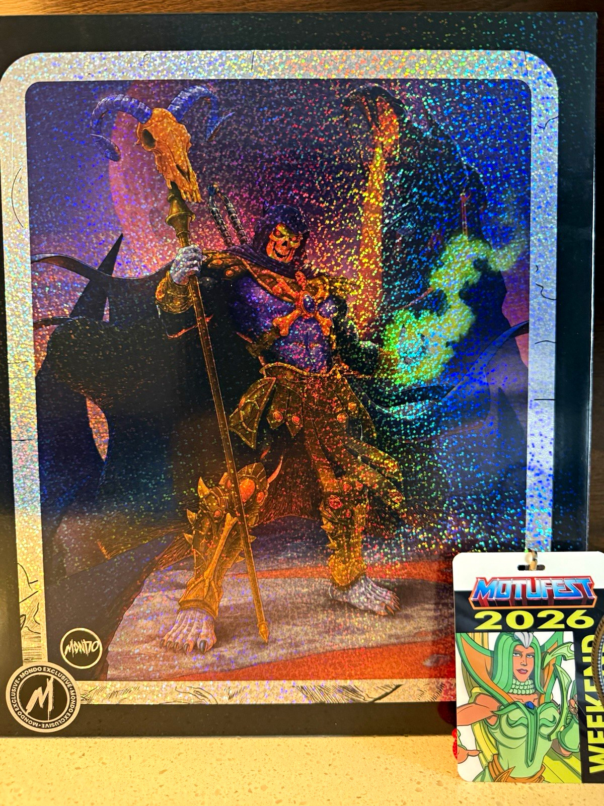 MONDO MOTU Disco Skeletor 1:12 MOTUFEST 2026 Limited Edition Figure IN HAND