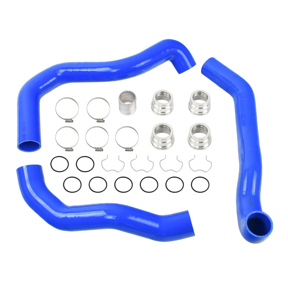 for 2008-10 Ford F250  F350 Duty 6.4L Blue Mishimoto Radiator Coolant Hose Kit