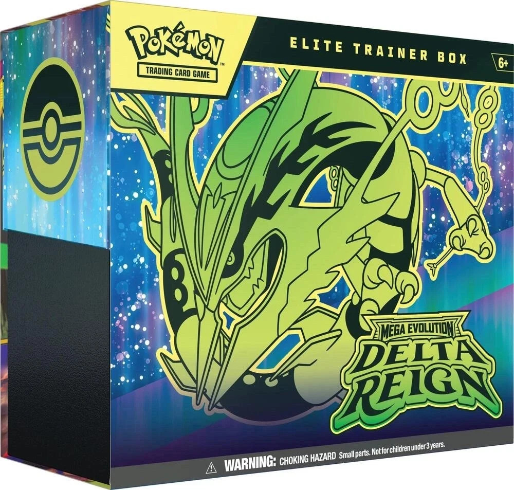 Pokemon Mega Evolution Delta Reign Elite Trainer Box Factory Sealed 11/6 PRESALE