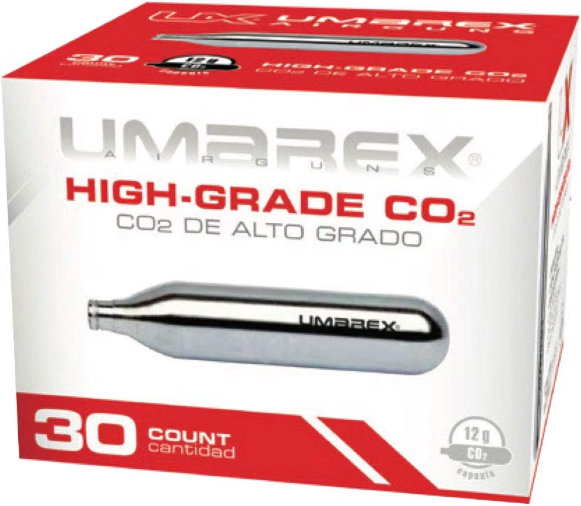 Umarex High-Grade CO2 Cartridges for Pellet Guns