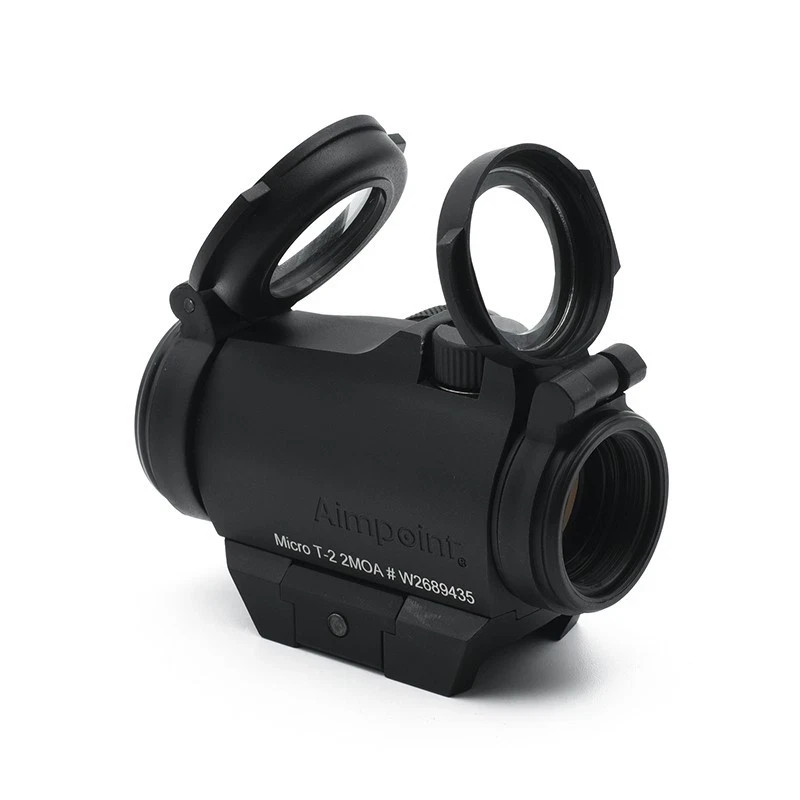 Clone 2 MOA Micro T-2 Red Dot Reflex Sight with Standard Rail Mount for Hunting