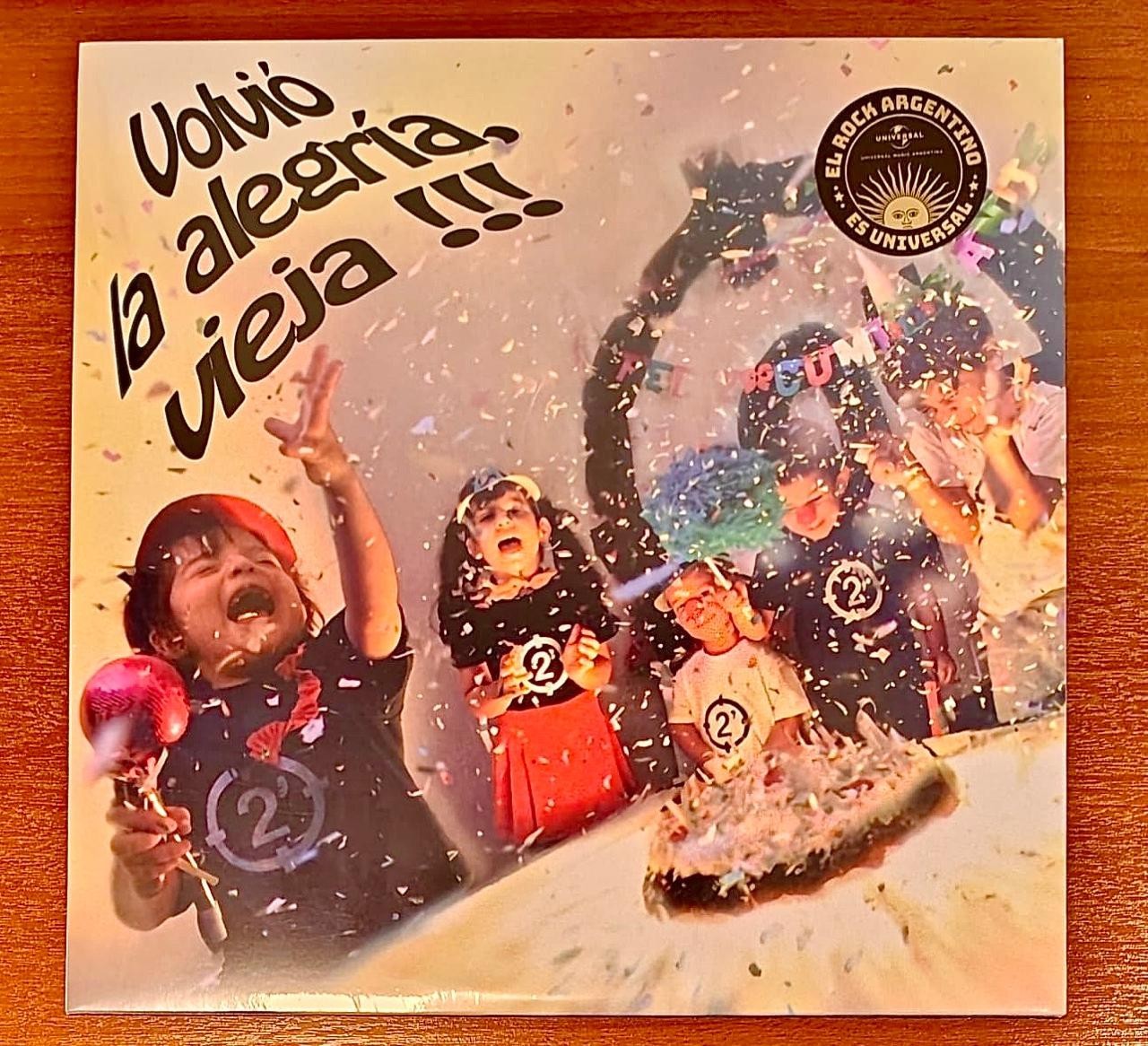 2 MINUTOS - VOLVIO LA ALEGRIA VIEJA (New Reissue Colored GREEN LP Sealed Vinyl)