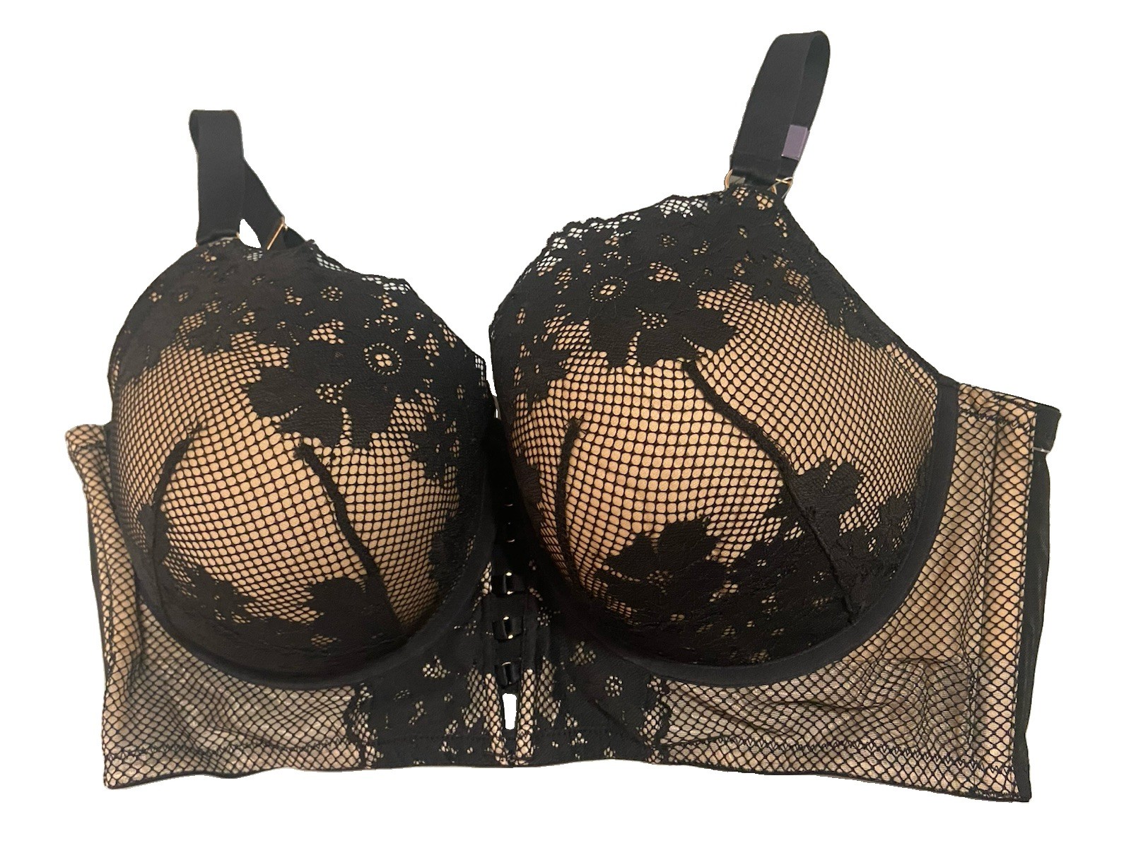 Cacique Lane Bryant Women\'s Boost Balconette Bra 46DDD Cacique Lane Bryant Women\'s Boost Balconette Bra 46DDD
