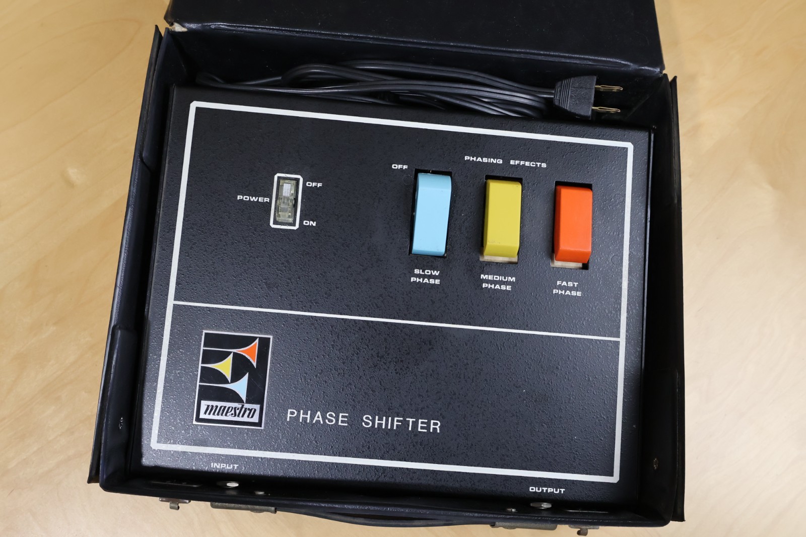 Maestro By Gibson PS-1A Vintage Phase Shifter Phaser Rocker Pedal Analog 1970's