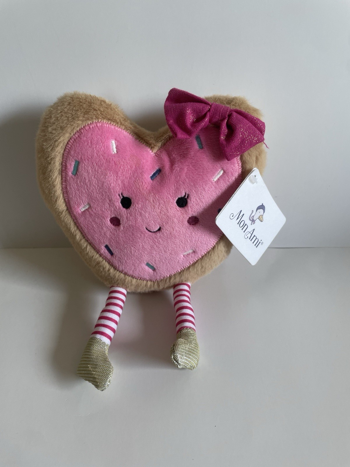 Mon Ami Sweetheart Cookie Plush, NWT