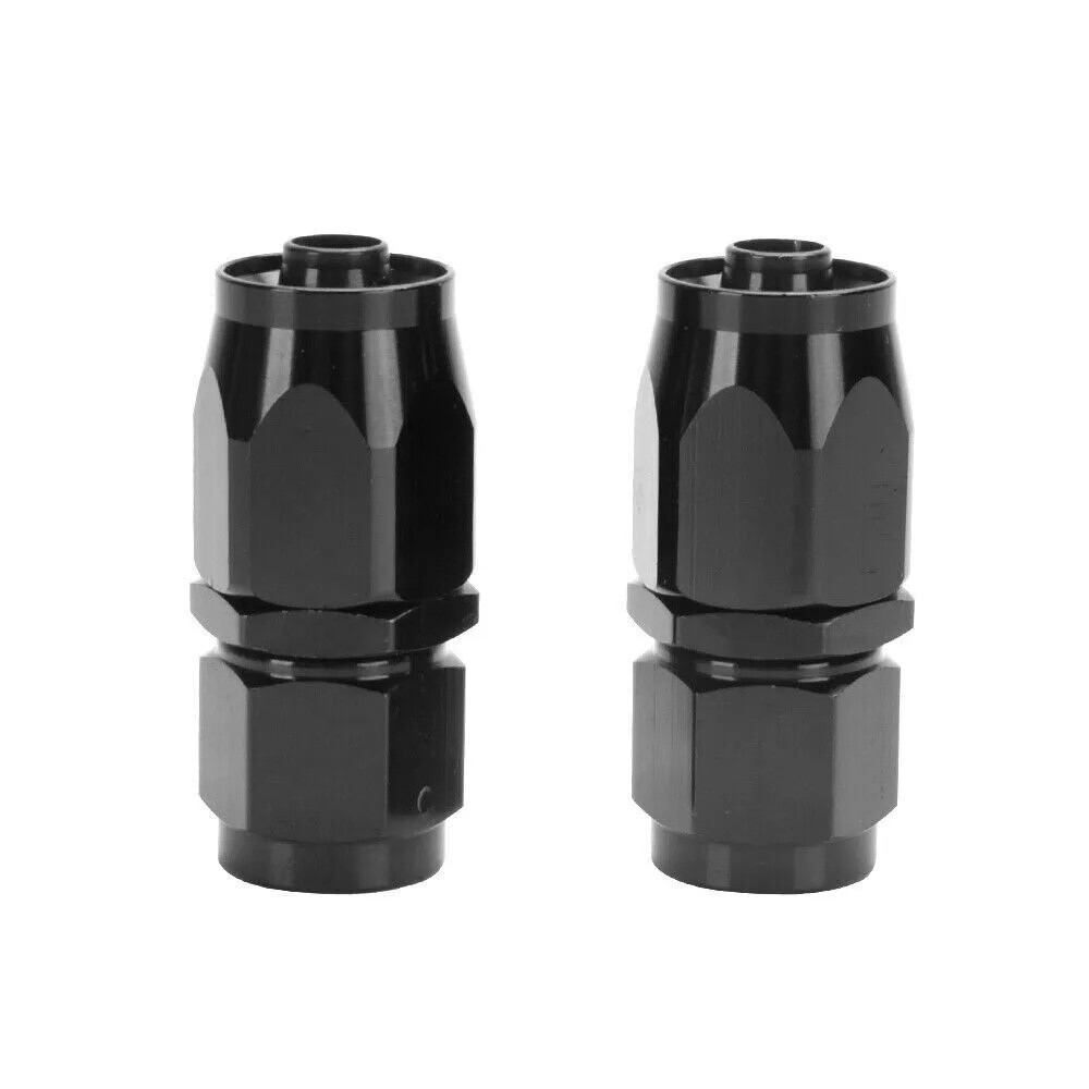 2Pcs AN6/AN8/AN10/AN12 Swivel Hose End Fitting Adapter Oil/Fuel/Gas Hose Line 2Pcs AN6/AN8/AN10/AN12 Swivel Hose End Fitting Adapter Oil/Fuel/Gas Hose Line