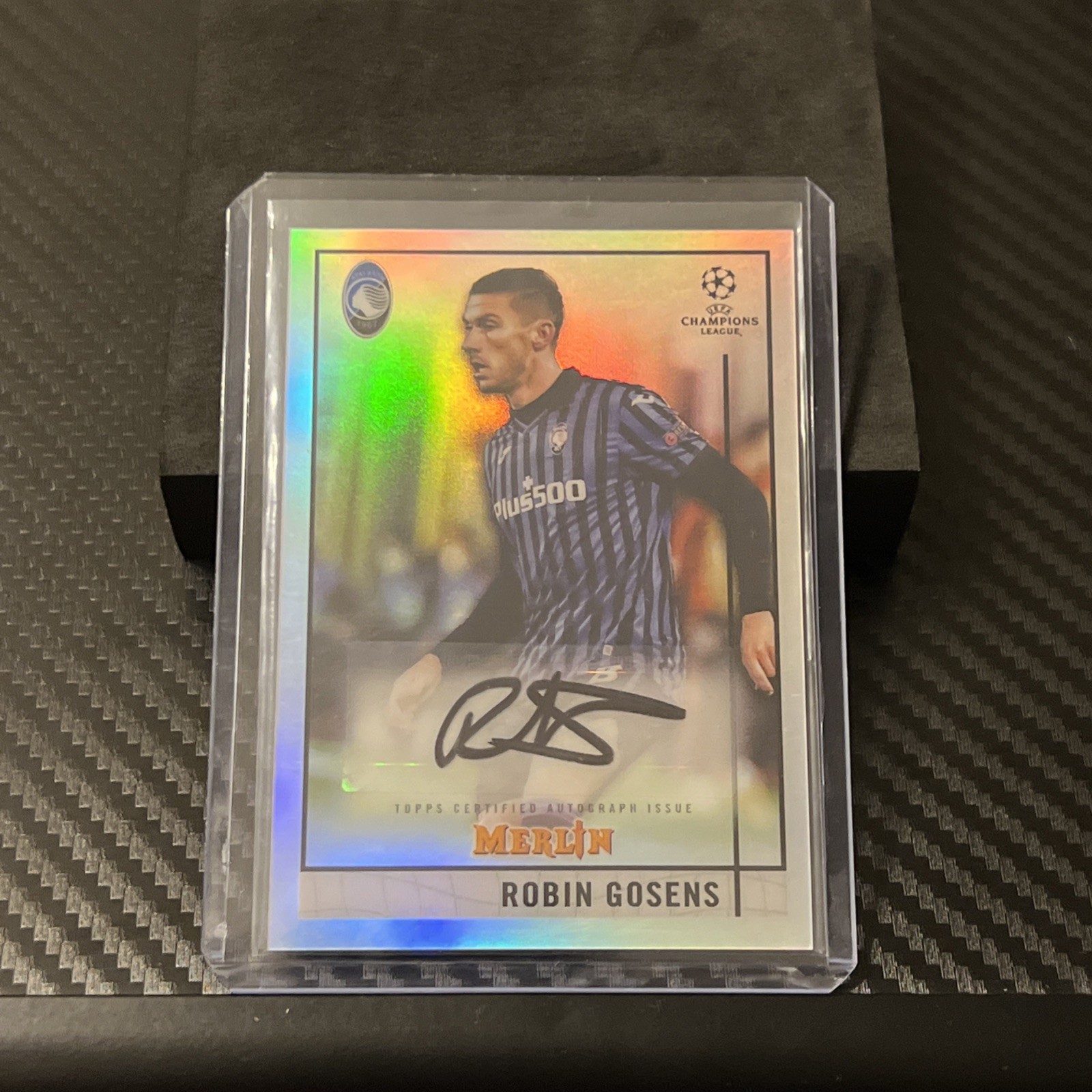 2020-21 Topps Merlin Robin Gosens Auto Refractor
