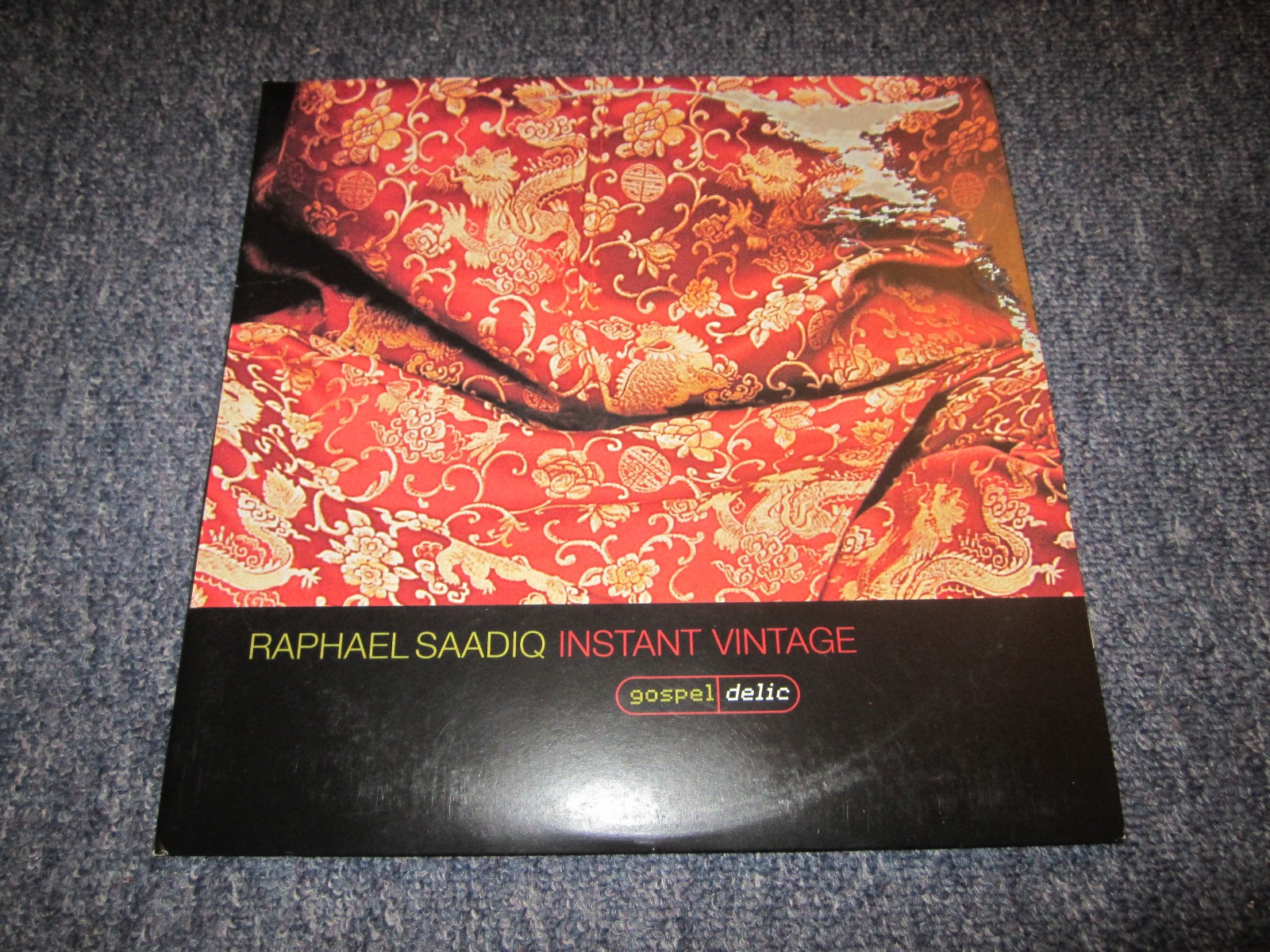 RAPHAEL SAADIQ Instant Vintage Universal 2002 Us Original 2LP PROMO UNPLAYED RAPHAEL SAADIQ Instant Vintage Universal 2002 Us Original 2LP PROMO UNPLAYED
