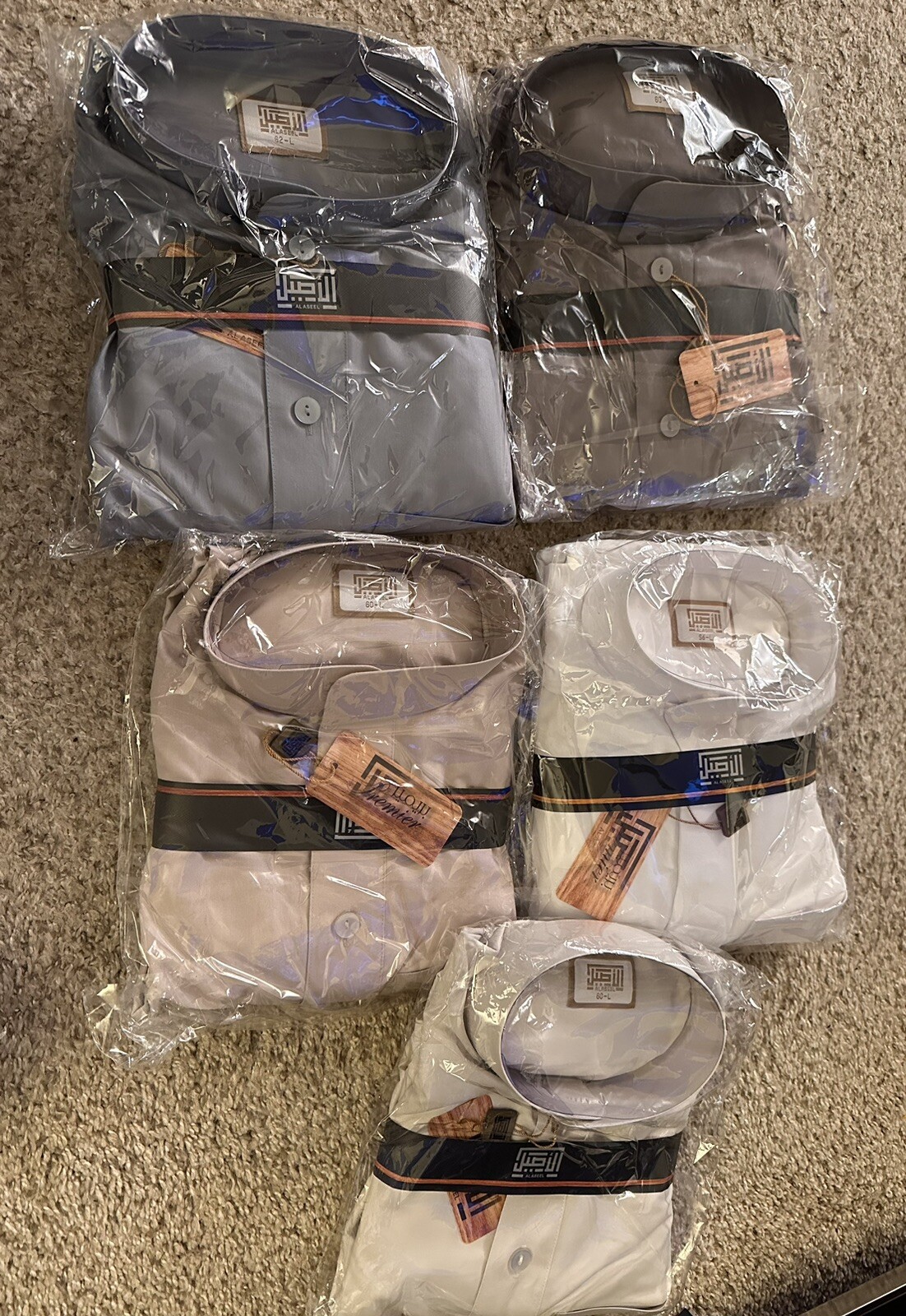 Al Aseel Thobe Saudi Style Full Sleeves Different Sizes & Colors Al Aseel Thobe Saudi Style Full Sleeves Different Sizes & Colors