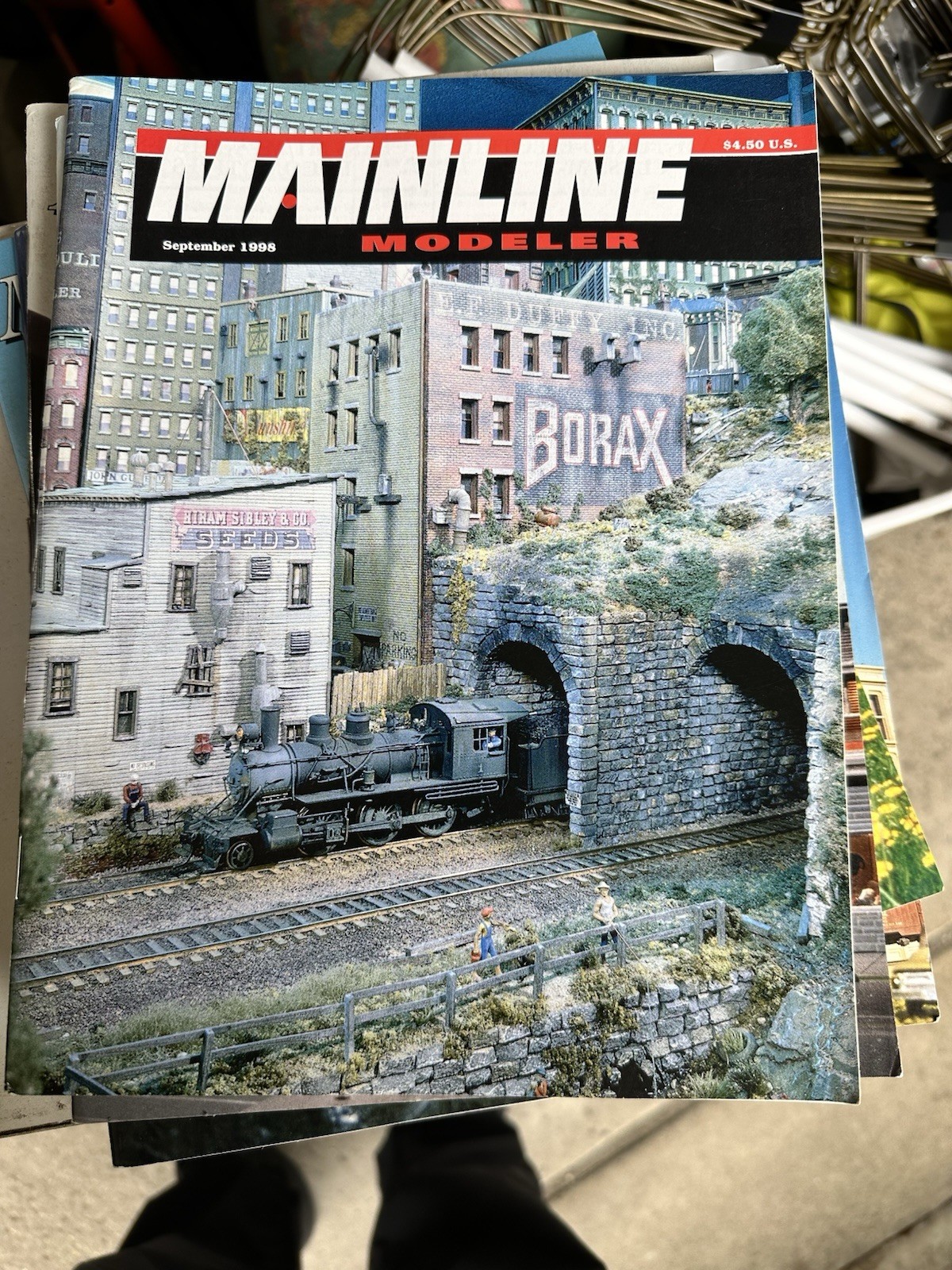 Mainline Modeler Magazine September 1998 Issue Vintage Publication