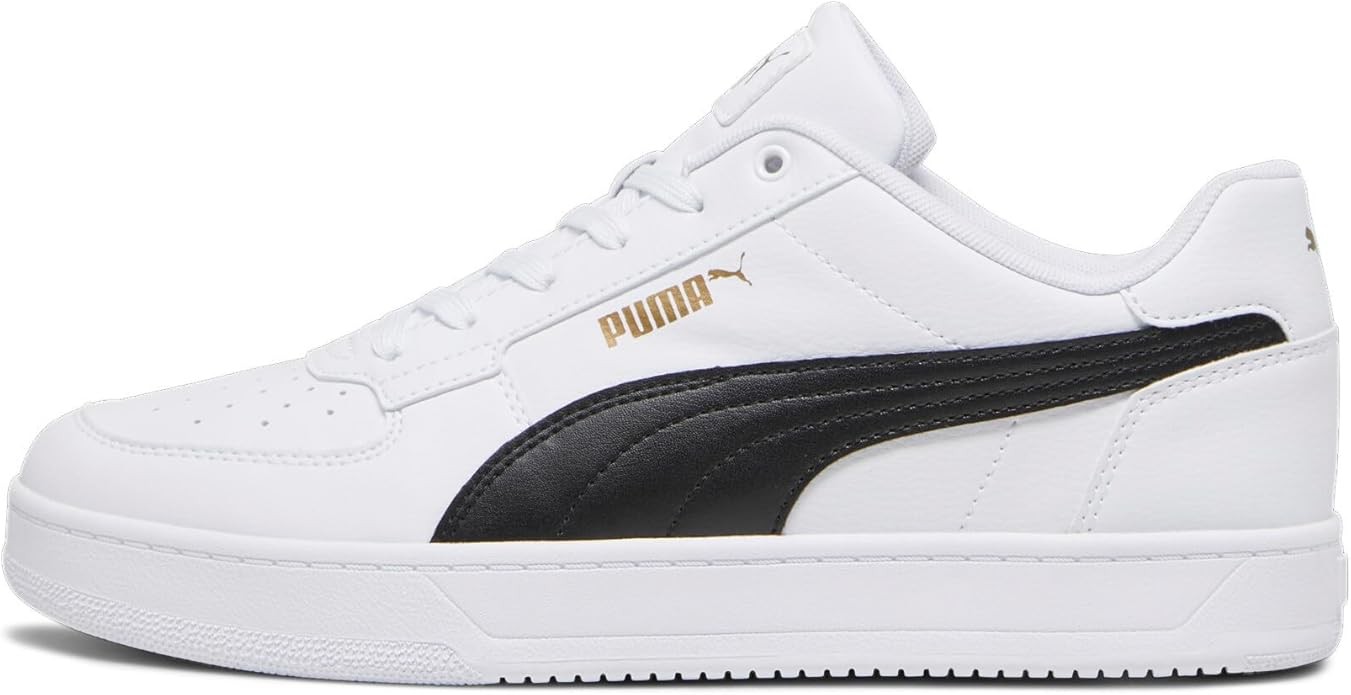 Men's Puma Caven 2.0 Puma White-Puma Black-Gold (392290 03) Men's Puma Caven 2.0 Puma White-Puma Black-Gold (392290 03)