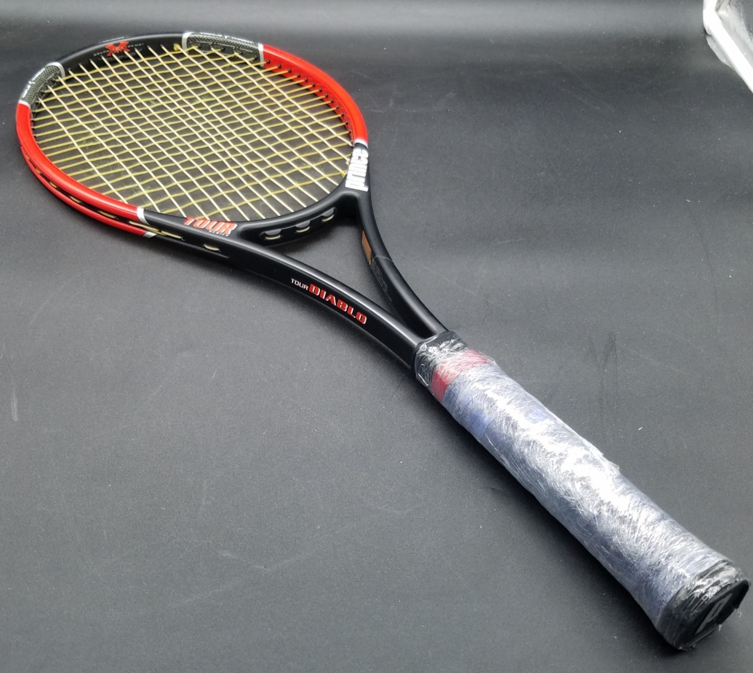 Prince Triple Threat Tour Diablo Midsize Tennis Racket 625 4 5/8\