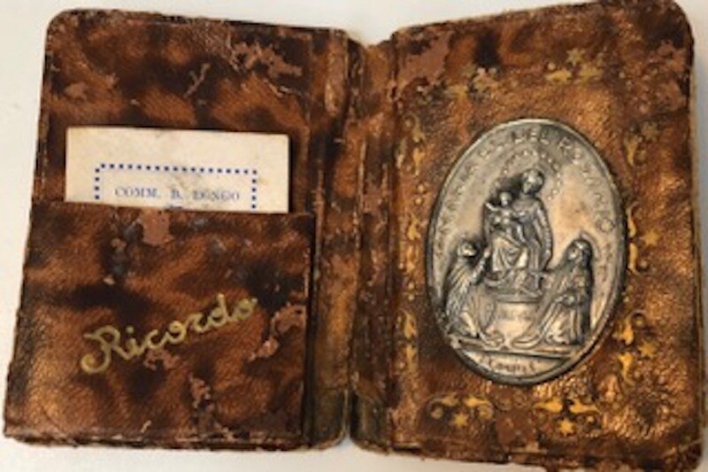 Rare Vintage WWII Maria Del Rosario Medal - Pompei 1940’s Rare Vintage WWII Maria Del Rosario Medal - Pompei 1940’s