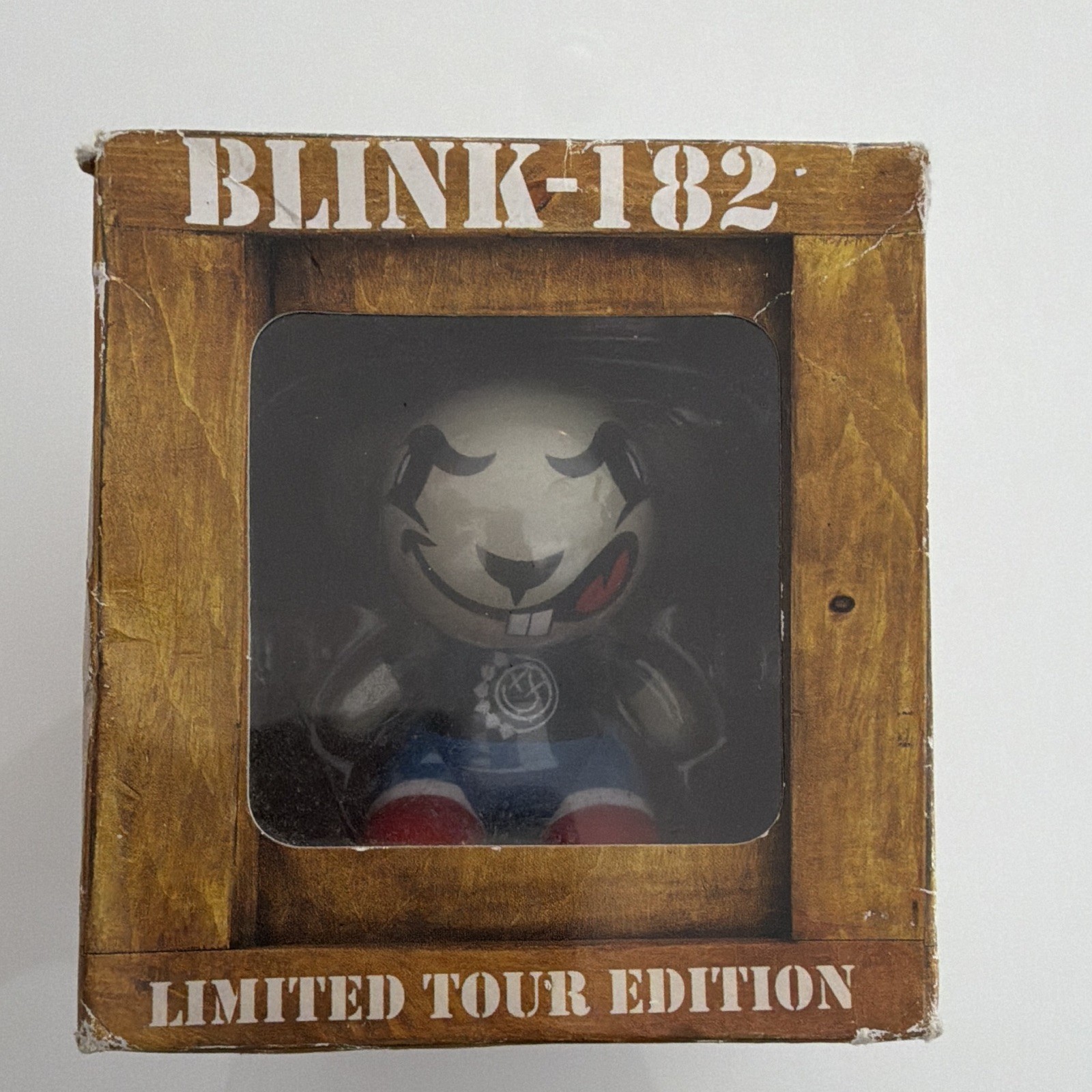 Blink-182 Limited Tour Edition Collectible Figure in Crate-Style Box