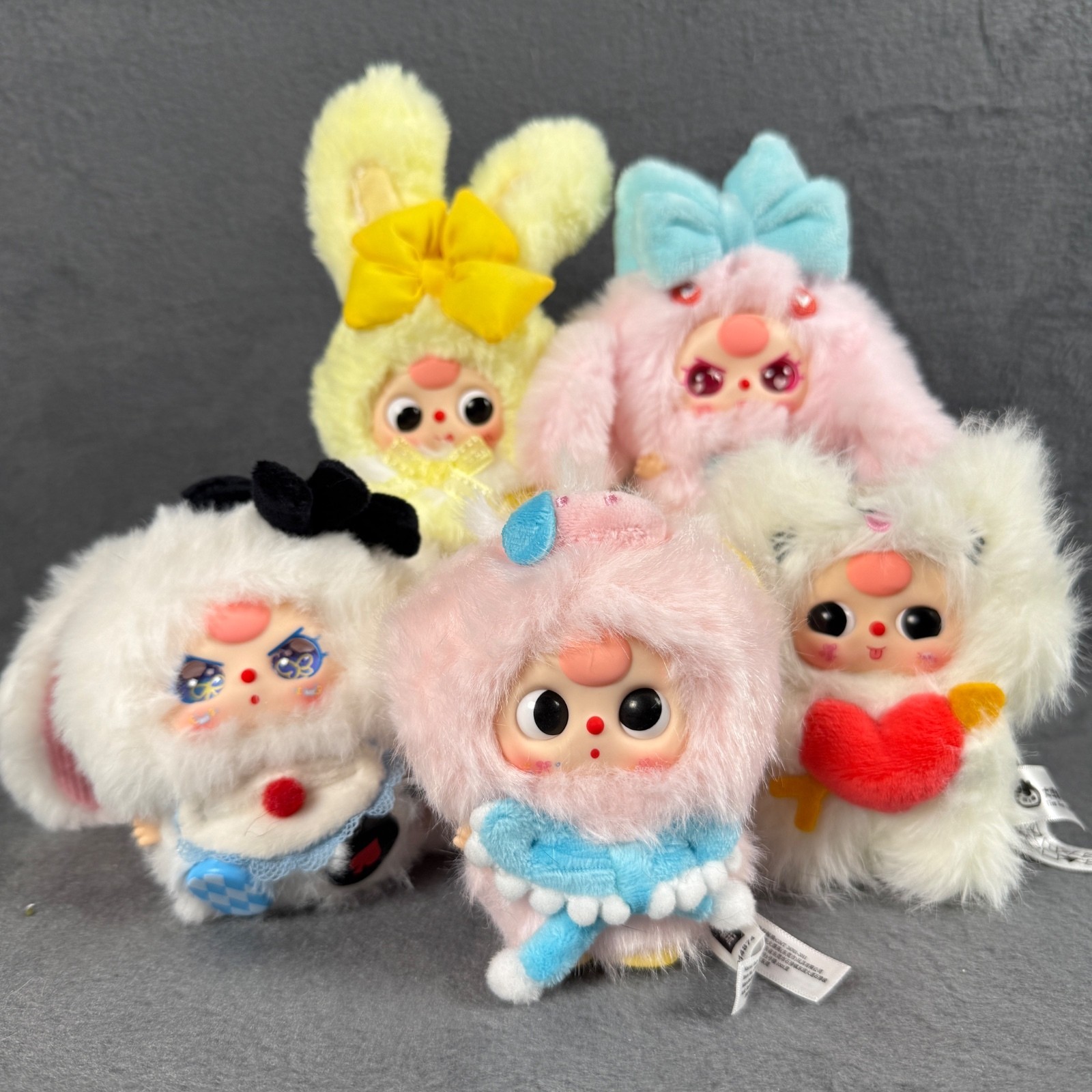 Baby Three Plush Bundle of 5 •Special Eyes•