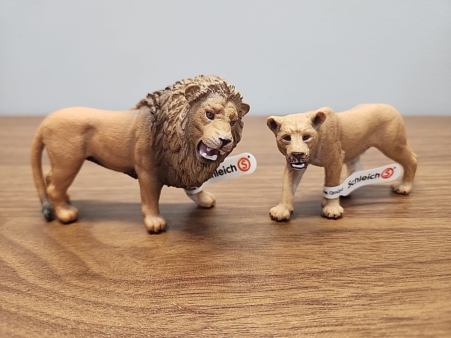 Schleich Male Adult Lion 14726 and Lioness 14712 Animal Toy Figures 2013 ~ NWT Schleich Male Adult Lion 14726 and Lioness 14712 Animal Toy Figures 2013 ~ NWT