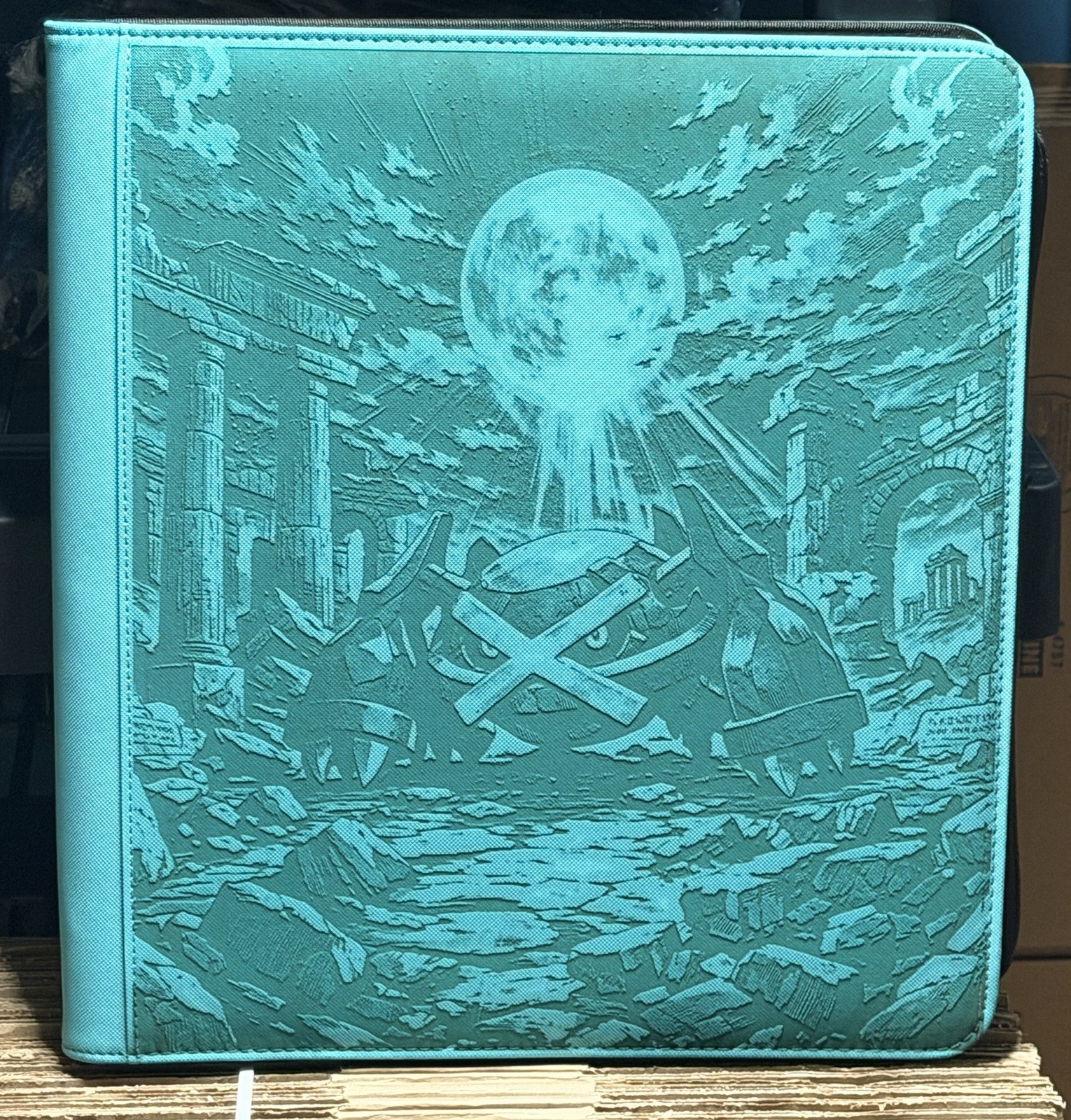 Pokémon Metagross In Ruins Laser Engraved 12 Slot 720 Card Binder