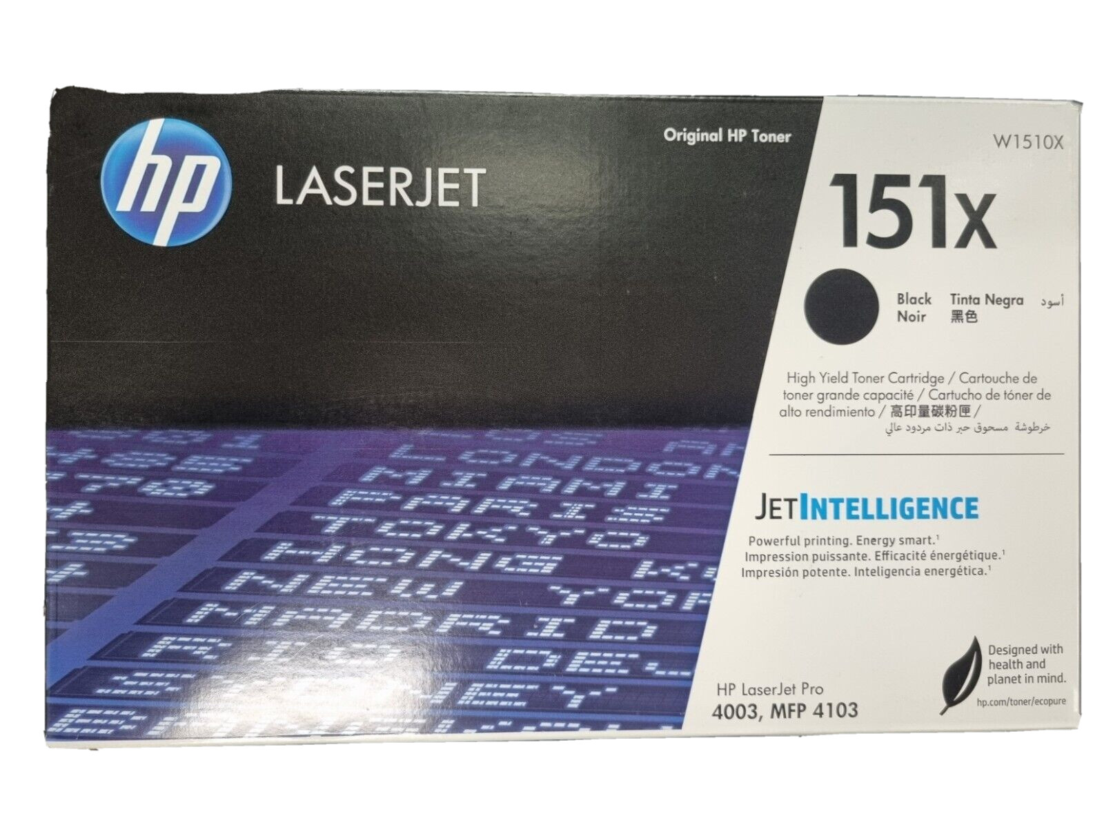 HP 151X Black Original LaserJet Toner Cartridge FRESH W1510X