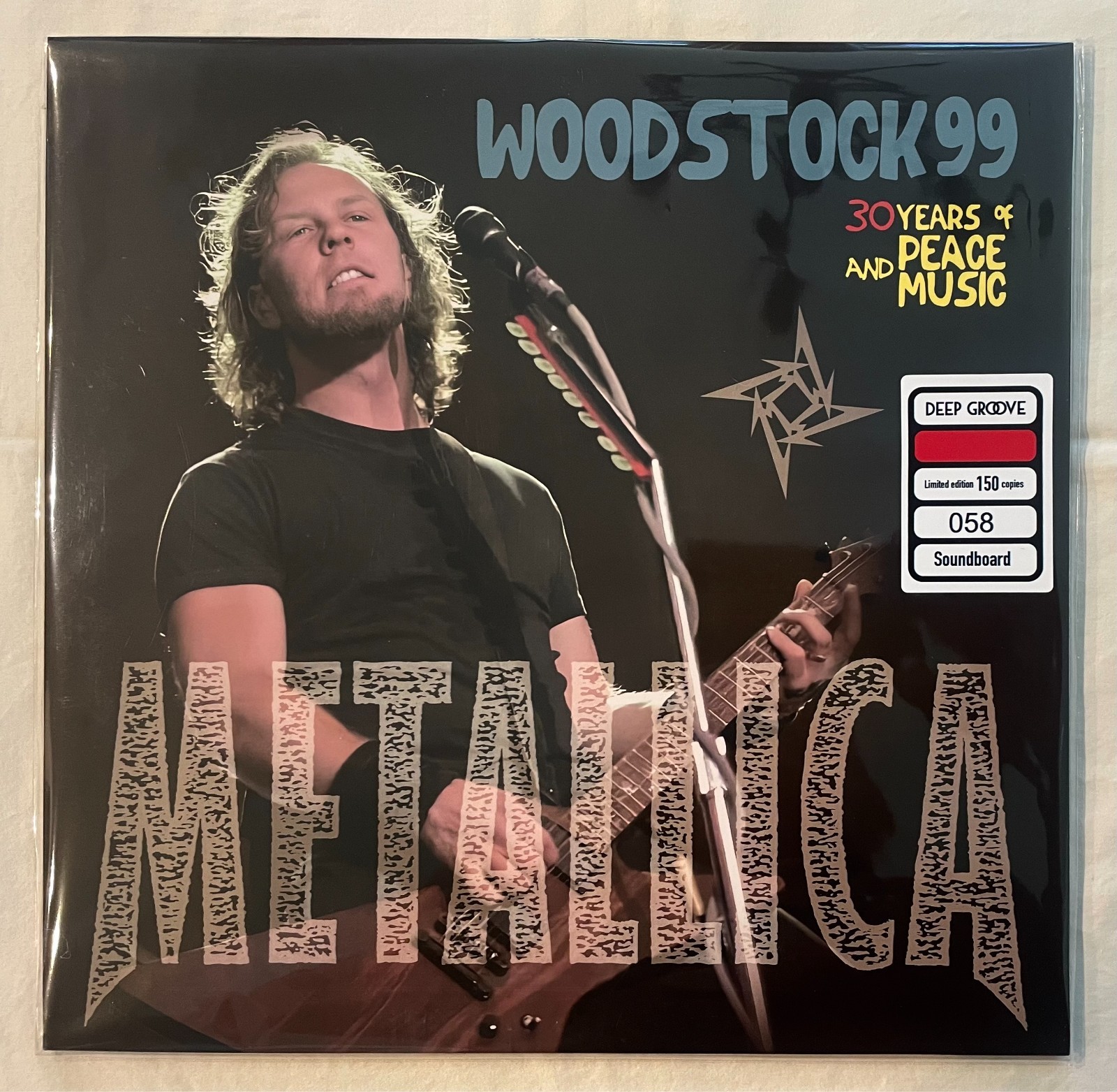 Metallica - Woodstock 99 (Limited Double Clear Vinyl) July 24, 1999 Rome, NY NEW