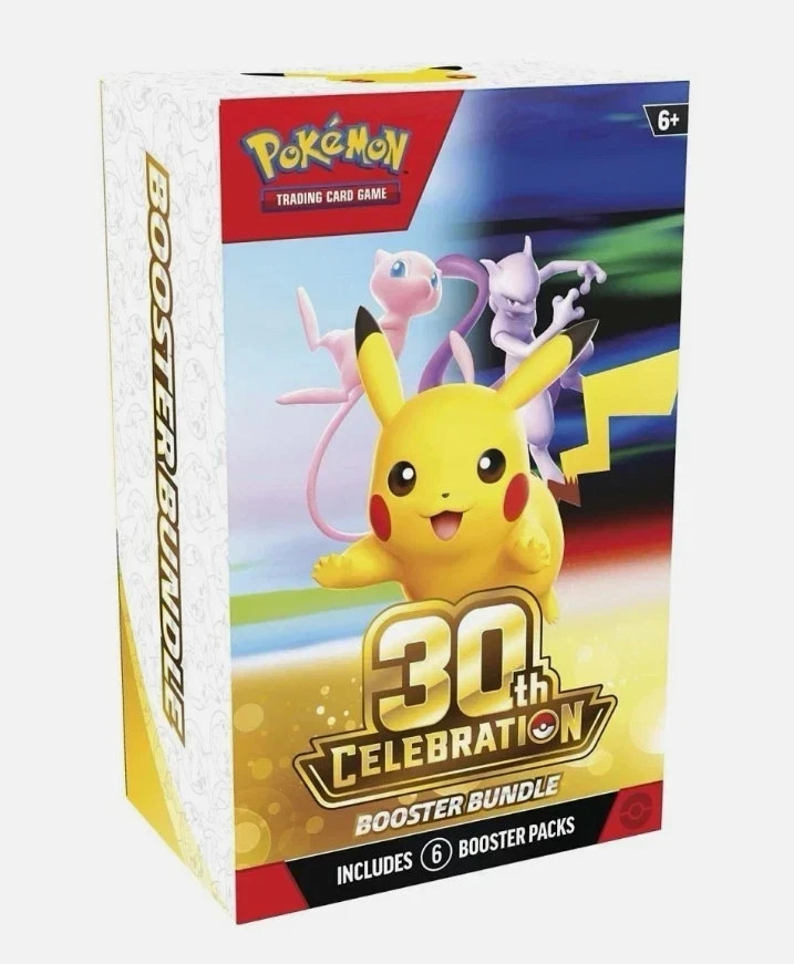 Pokemon 30th Anniversary Celebrations Booster Bundle Sealed PRESALE