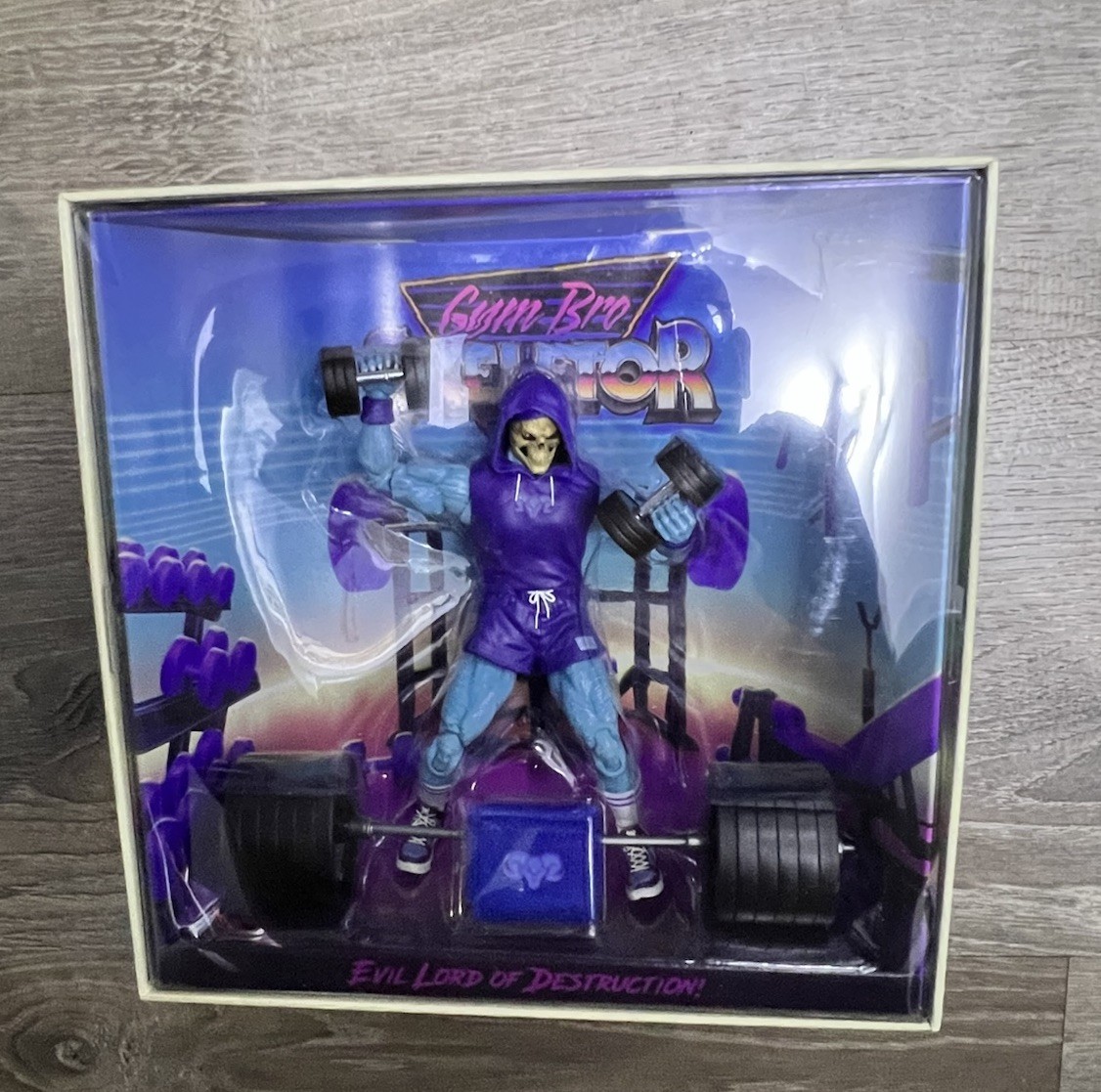 SDCC 2026 Mattel Exclusive Masters of the Universe Gym Bro Skeletor Figure