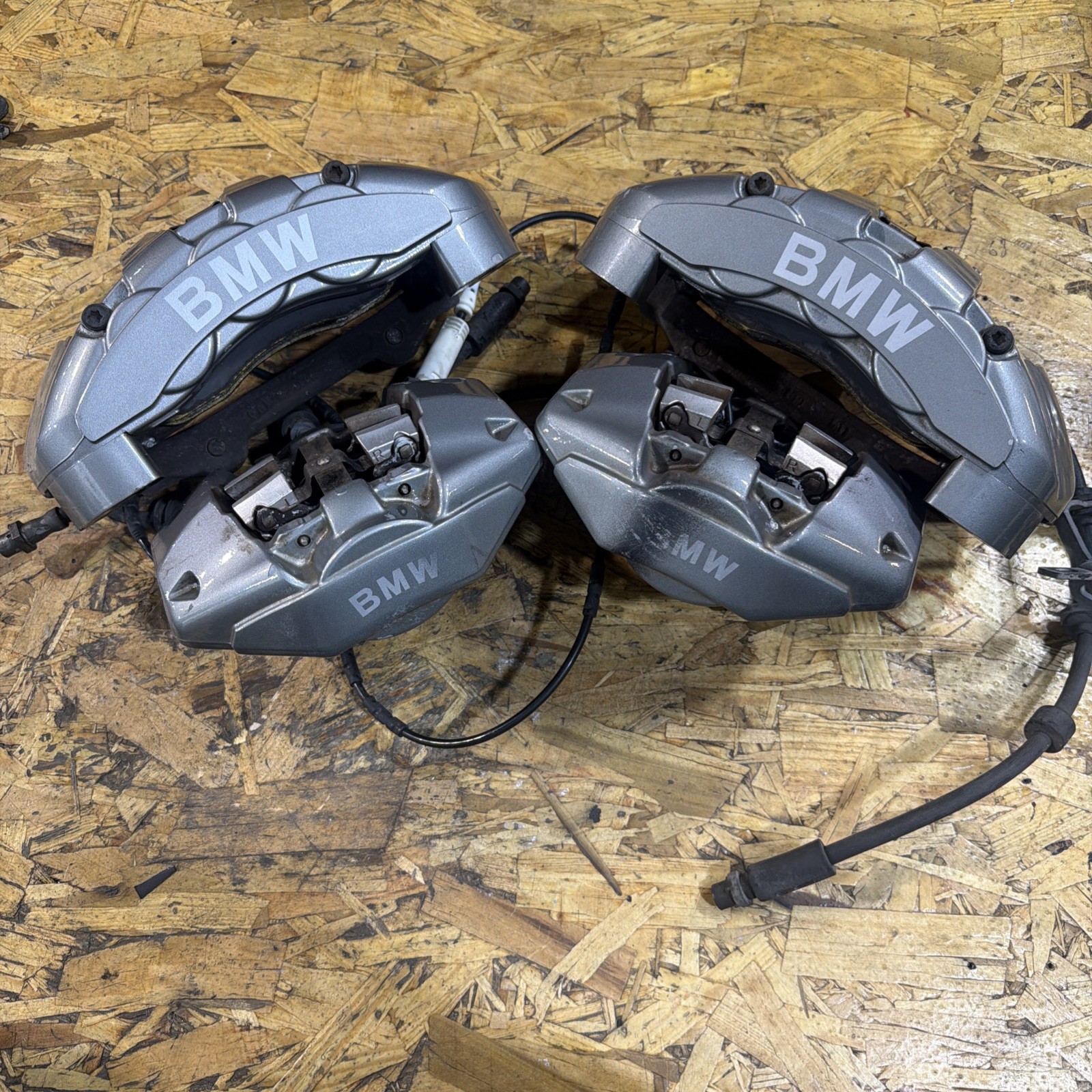 2008-2013 BMW E82 E88 128I 135I BREMBO FRONT & REAR BRAKE CALIPER SET OEM 68K