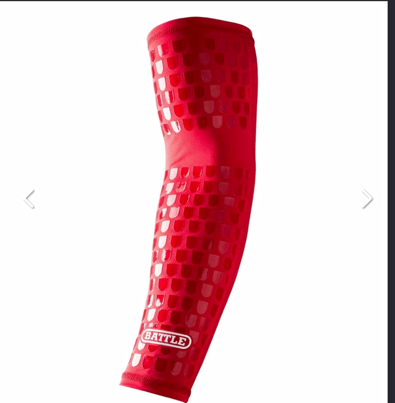 Battle Sticky Full Arm Sleeve Youth Small / Medium Red 