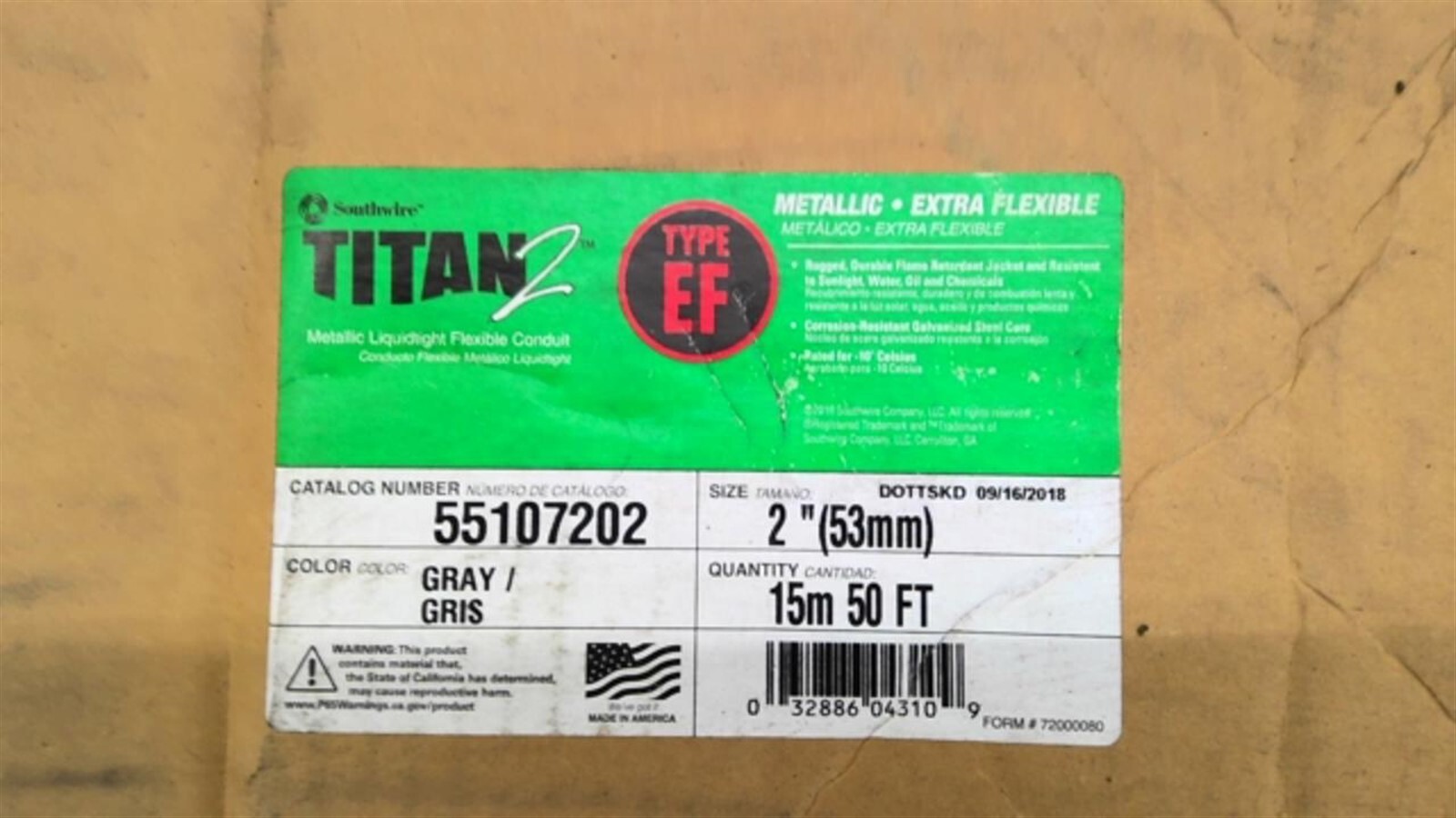Southwire Titan 2 Extra Flexible 55107202 Conduit 2\