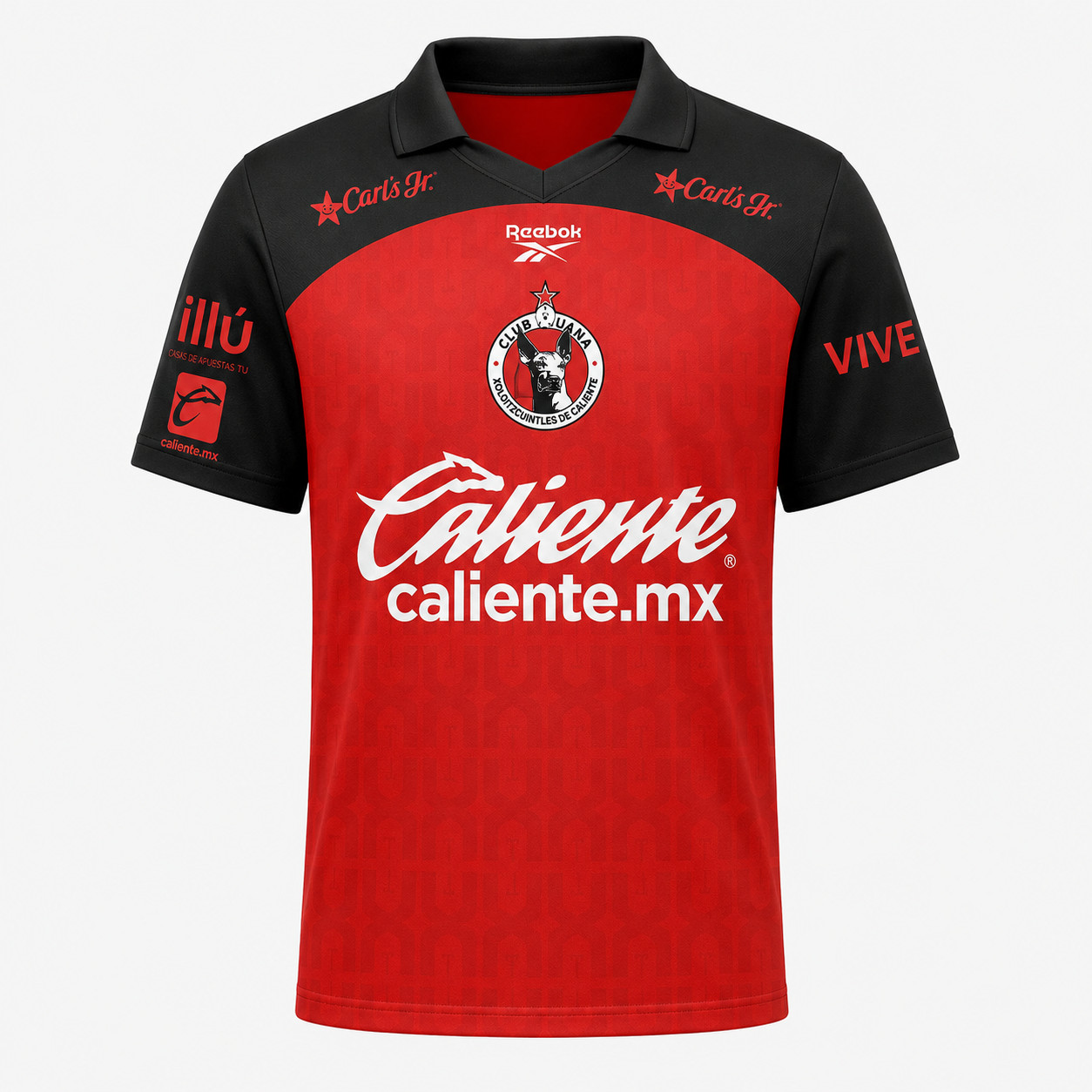 LIGA MX Club Tijuana Personalized 2026-27 Home Polo Collar Soccer Jersey