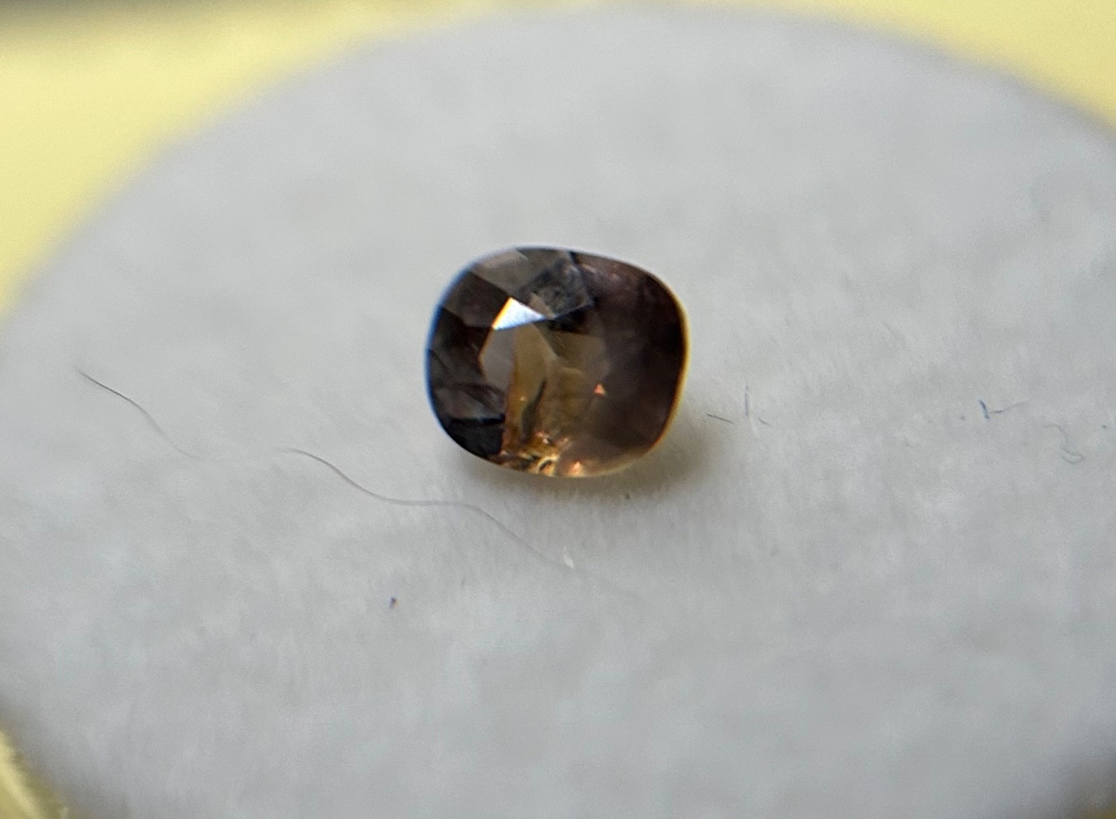 Natural 0.60ct Sri Lanka Color Change Sapphire Cushion Cut Ceylon Gemstone Natural 0.60ct Sri Lanka Color Change Sapphire Cushion Cut Ceylon Gemstone