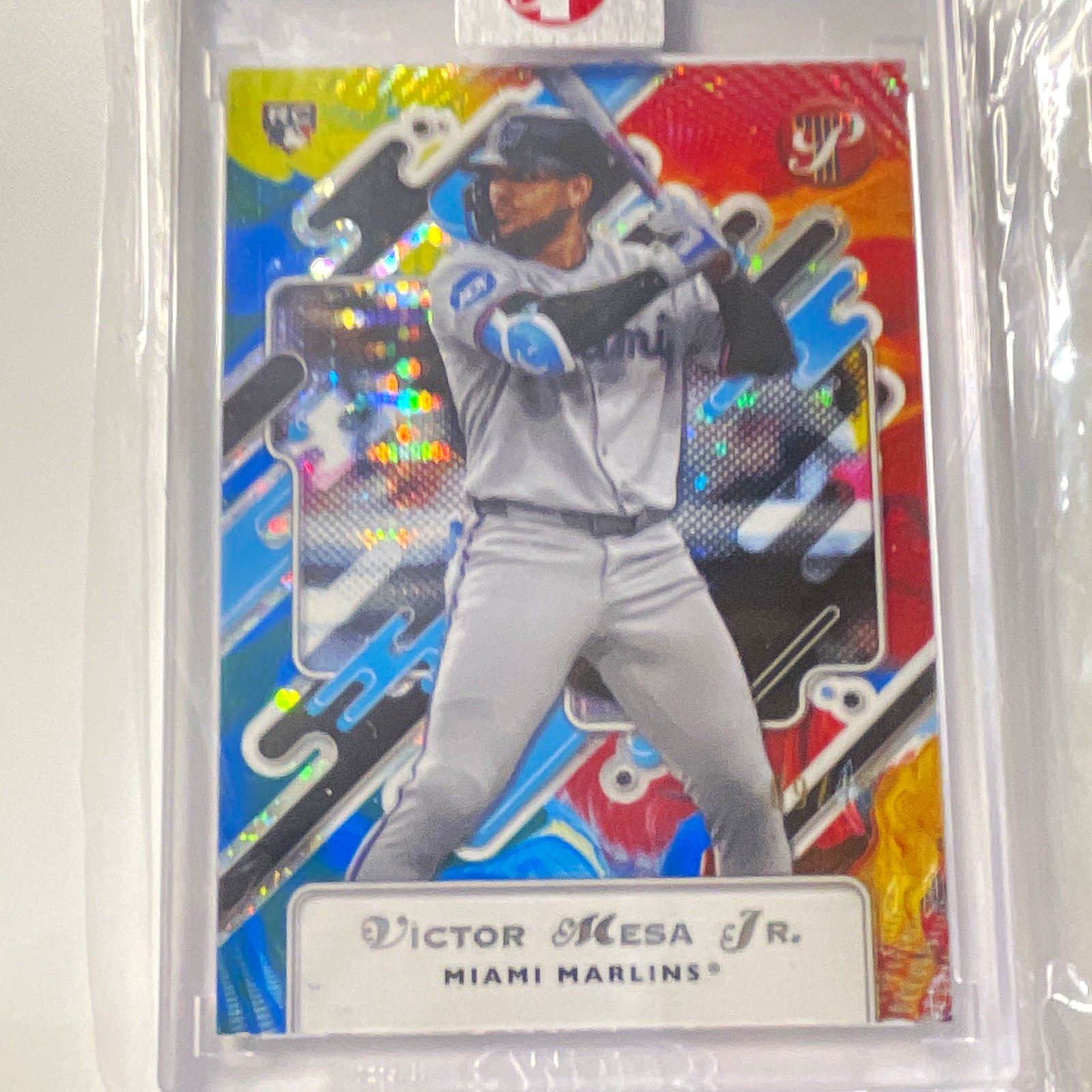 Topps Pristine Primaries Refractor 2025 Victor Mesa Jr. Miami Marlins RC #/10 SP Topps Pristine Primaries Refractor 2025 Victor Mesa Jr. Miami Marlins RC #/10 SP
