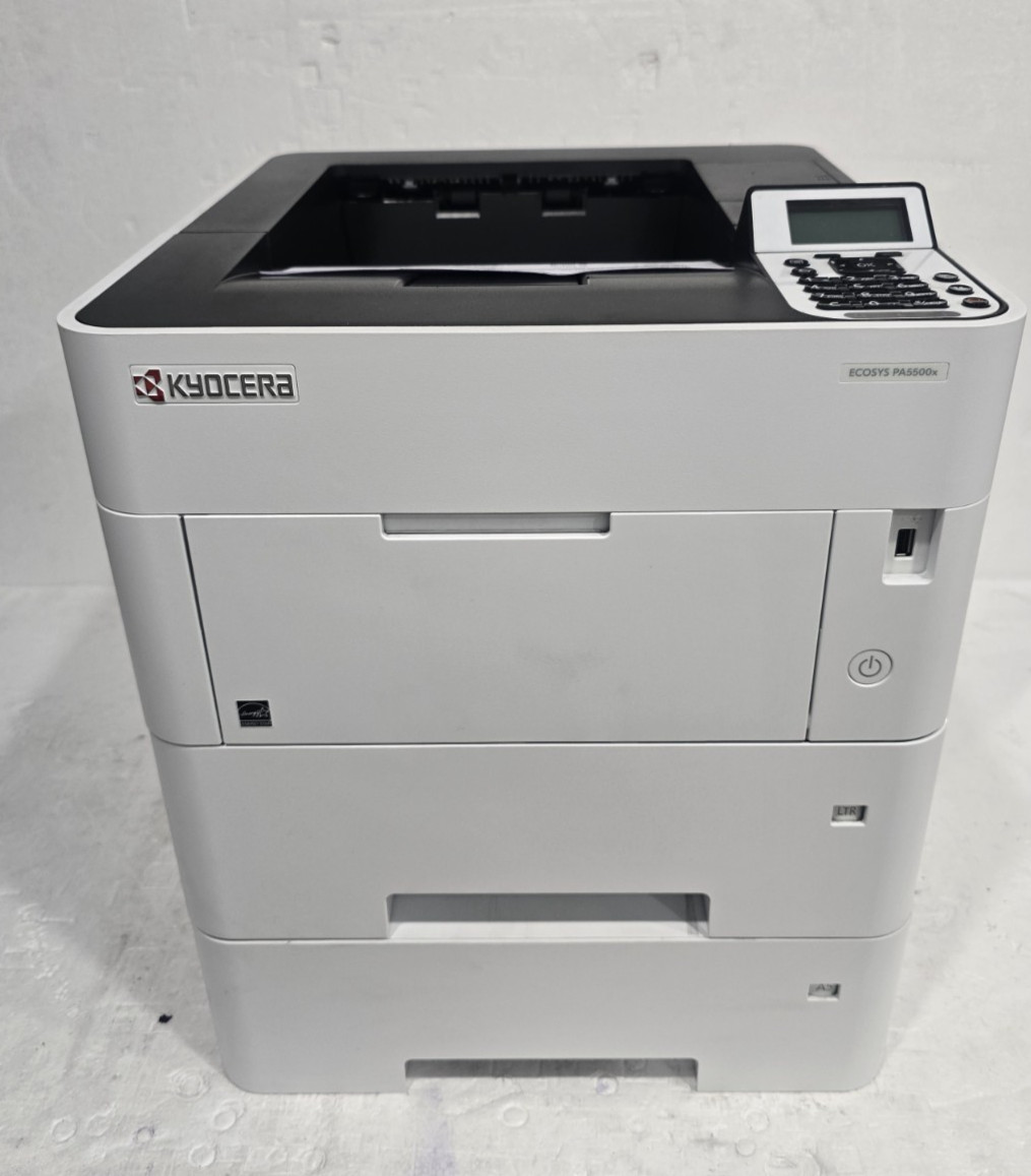 Kyocera ECOSYS PA5500x Laser Printer Duplex Network 57 PPM w/ PF-3110 Tray