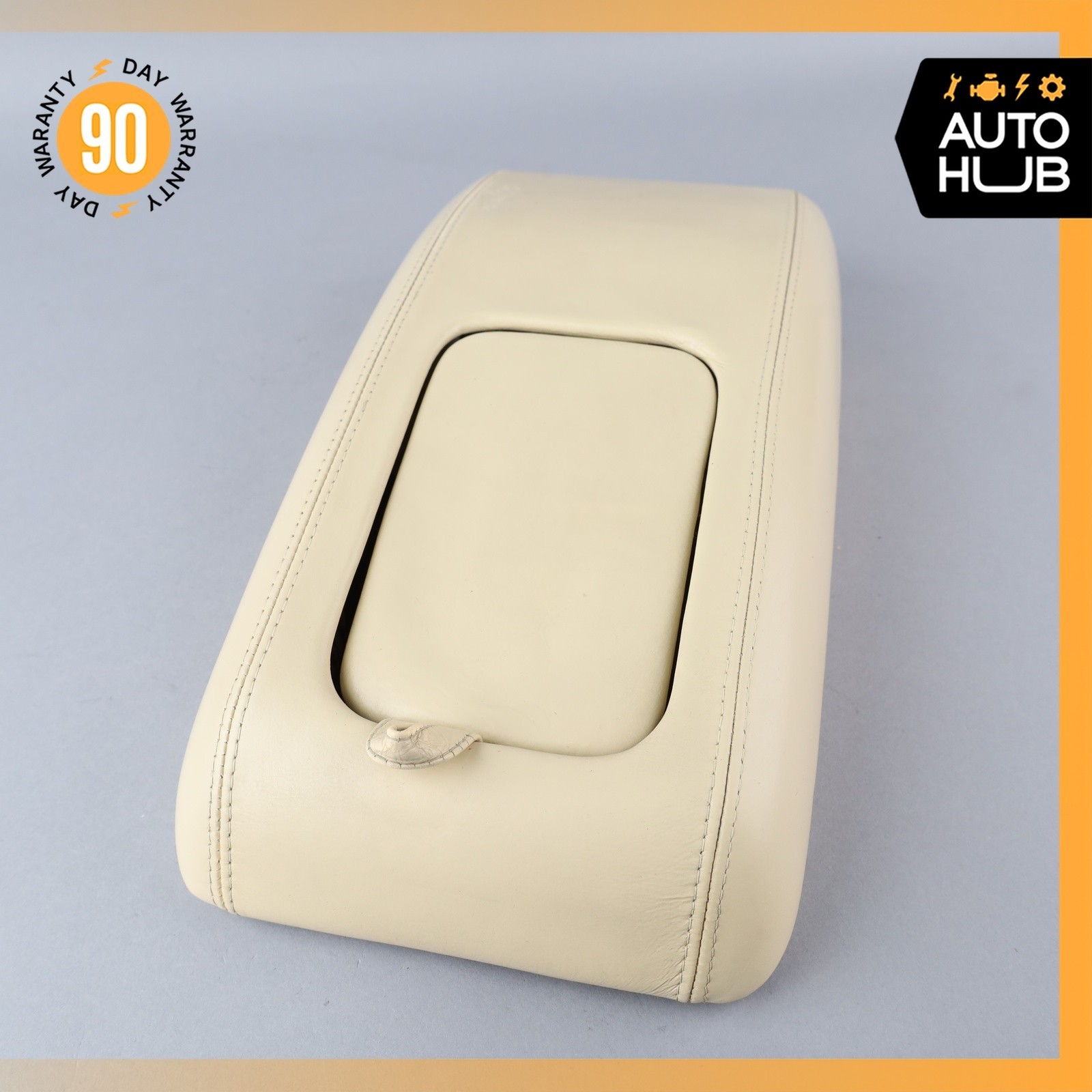 99-02 Bentley Arnage Center Console Arm Rest Armrest Beige OEM 42k 99-02 Bentley Arnage Center Console Arm Rest Armrest Beige OEM 42k